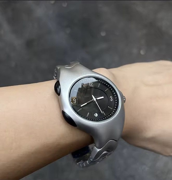 Vintage Vintage Y2K Watch stainless steel retro style design black Size ONE SIZE - 2 Thumbnail
