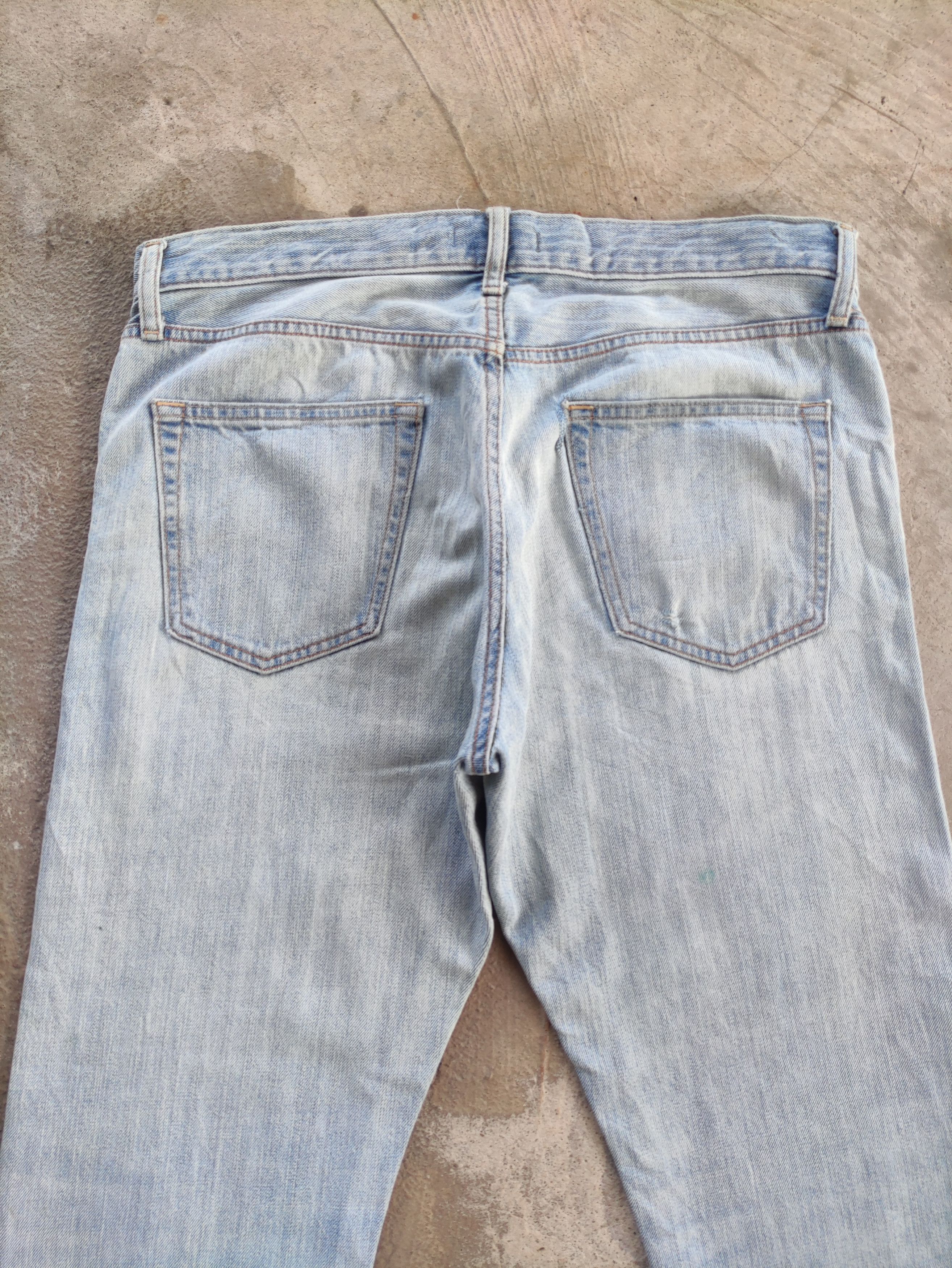 Japanese Brand Vintage Japanese Jean Distressed Faded Denim Pants Size US 36 / EU 52 - 9 Thumbnail