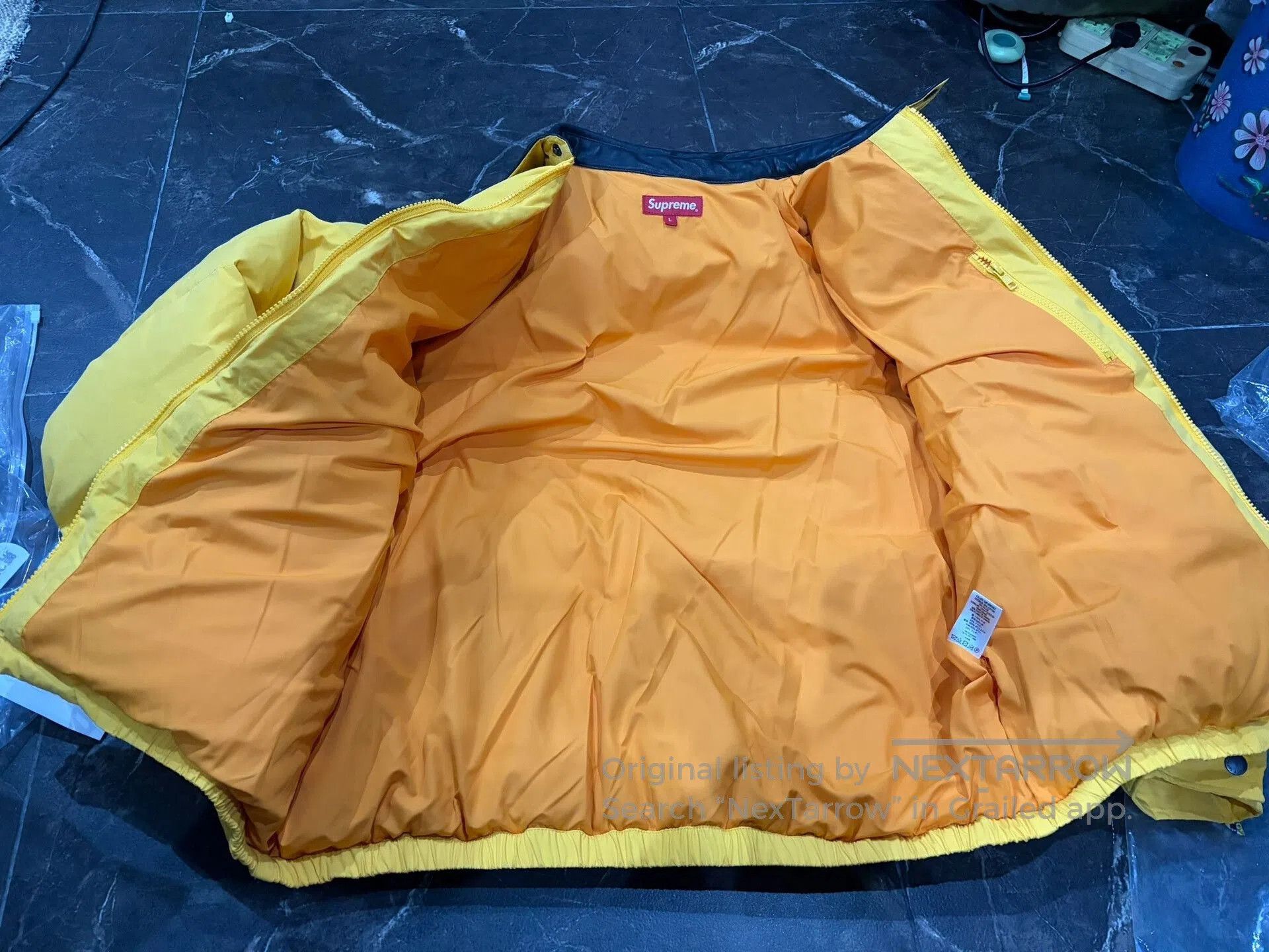 Supreme Supreme 19FW Leather Collar Puffy Jacket. Size US L / EU 52-54 / 3 - 7 Thumbnail