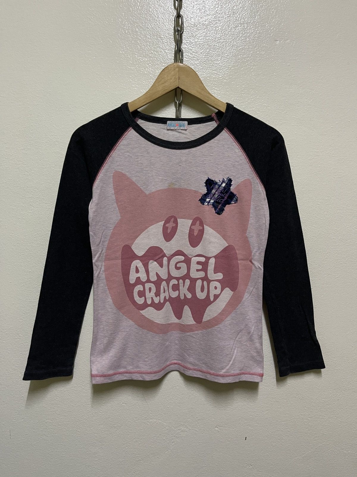 Angel Blue × Japanese Brand × Vintage Angel Blue Raglan T Shirt Size L / US 10 / IT 46 - 1 Thumbnail
