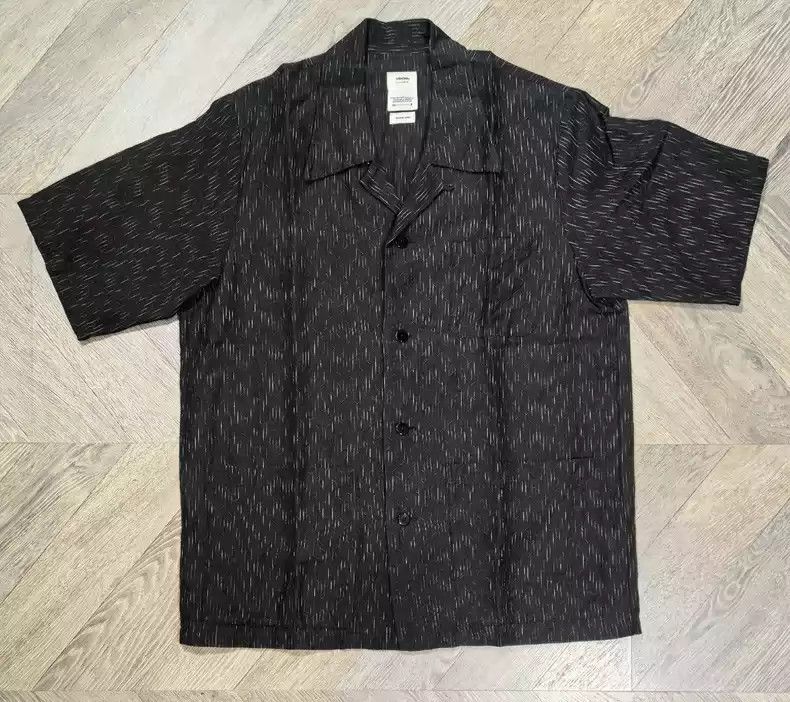 image of Visvim 19Ss Ellery Shirt in Black, Men's (Size Medium)