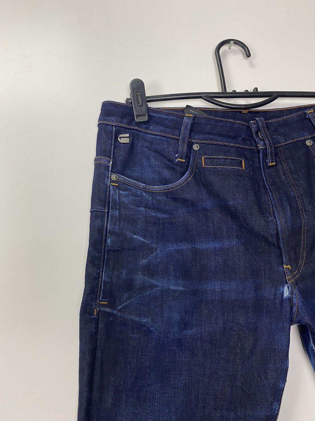 G-Star G-Star Raw Dark Blue Jeans Size US 34 / EU 50 - 4 Thumbnail