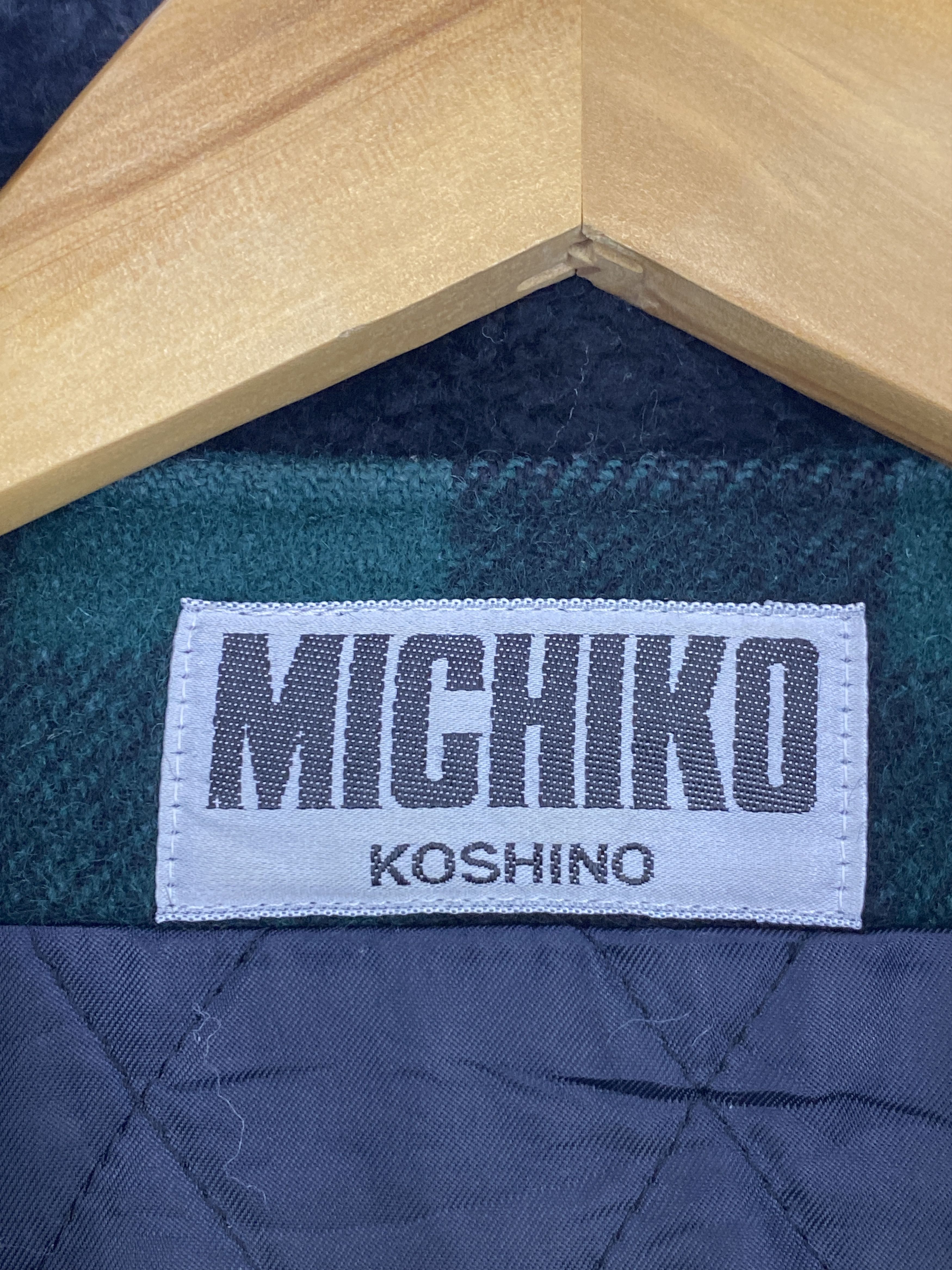 Michiko Koshino Vintage Michiko Koshino Checkered Button Up Jacket MJ0016 Size US XL / EU 56 / 4 - 5 Thumbnail
