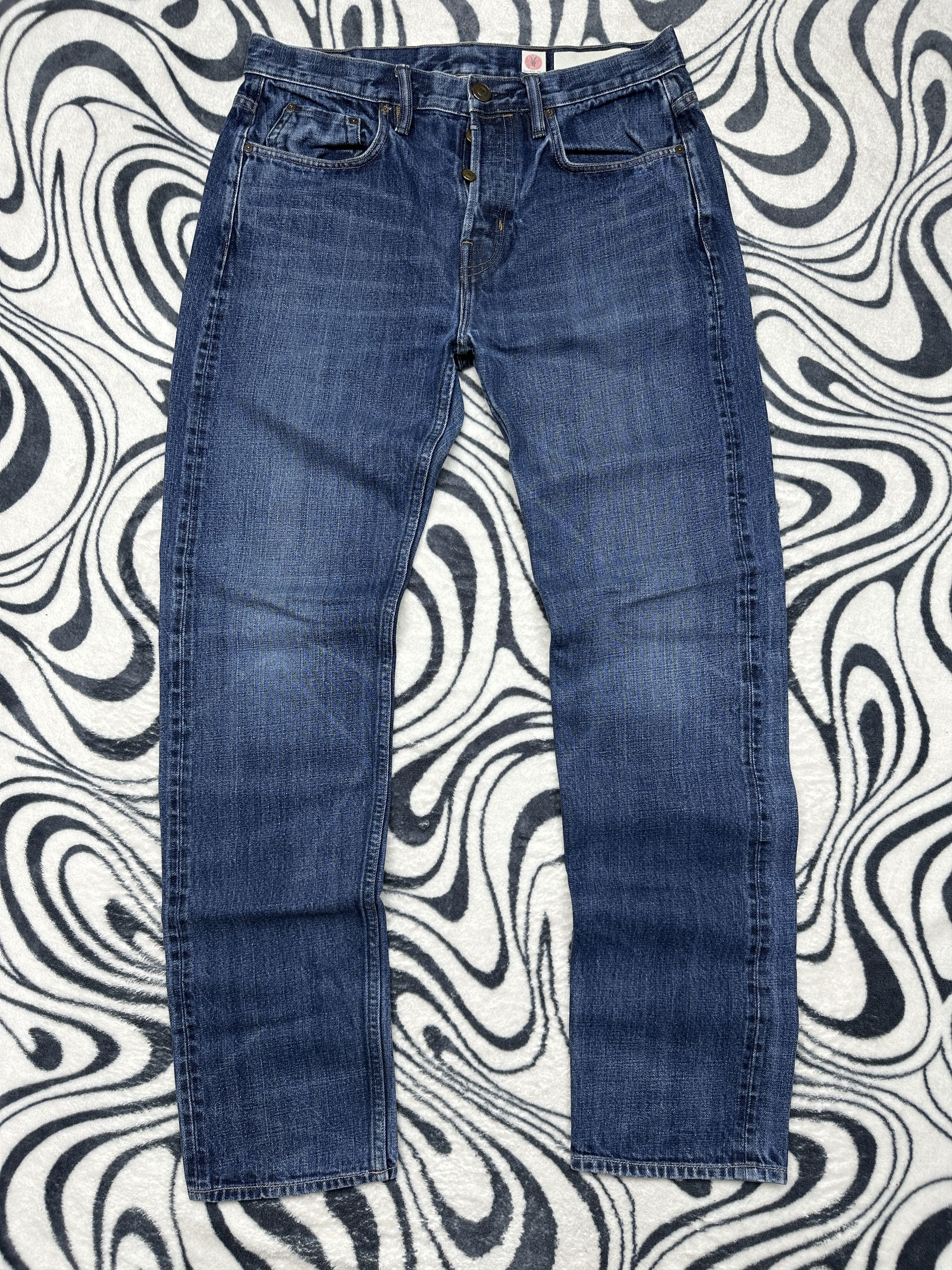 Allsaints AllSaints Deathstar Iggy Mens Salvage Denim Pants Jeans Size US 32 / EU 48 - 1 Thumbnail