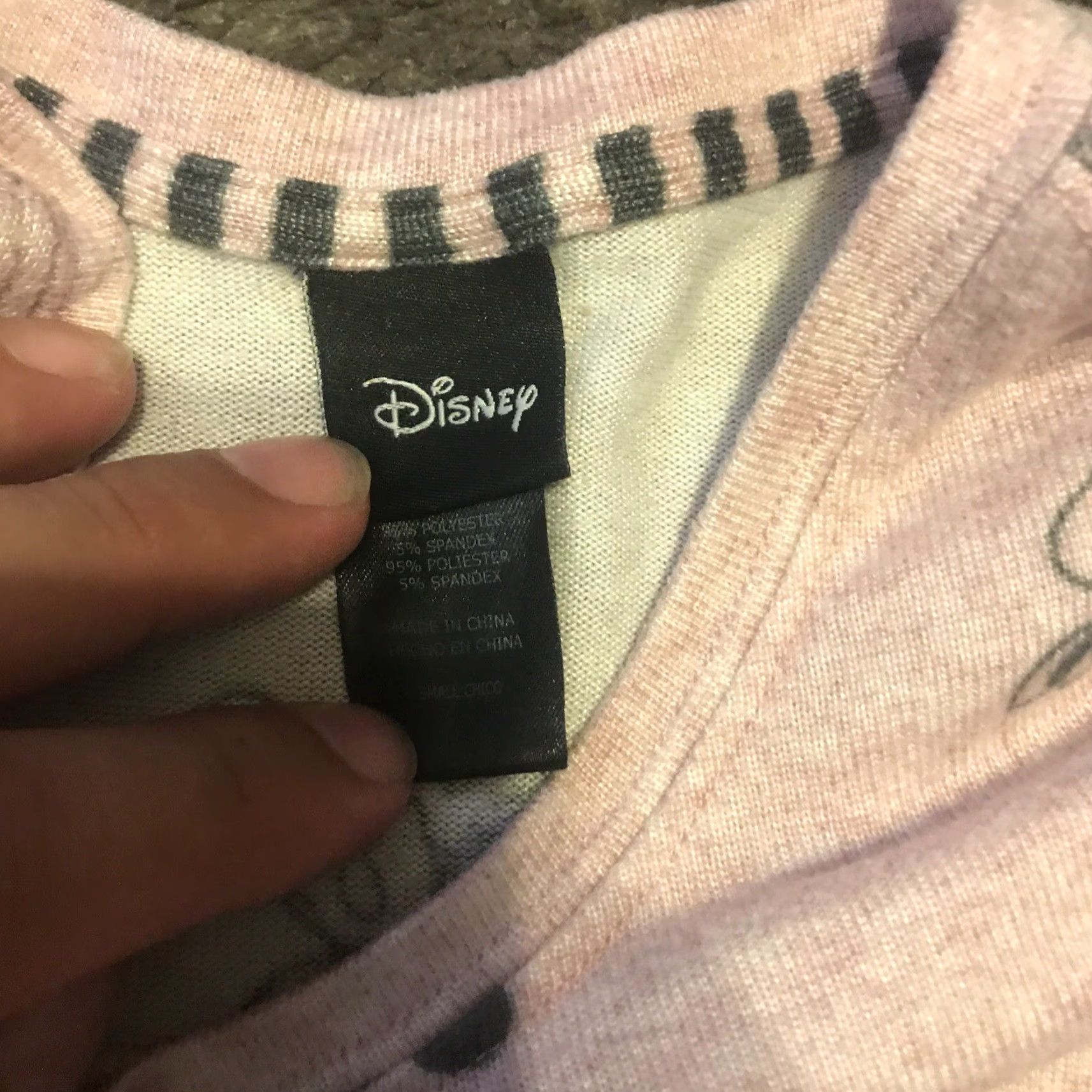 Disney Disney Mickey Mouse Pink Long Sleeve Pullover Blouse S Women Size Pink Long Sleeve Oversized Soft Size S / US 4 / IT 40 - 2 Thumbnail