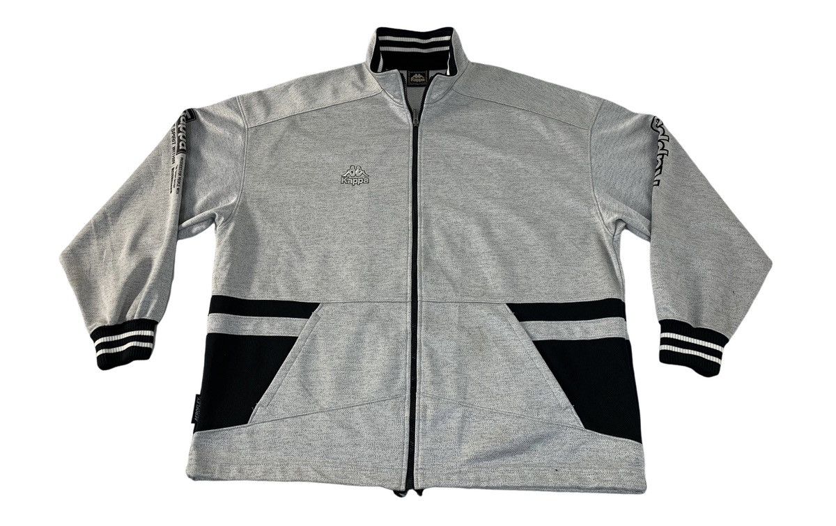 90s Kappa Track Zipper Jacket Embroidery Big Logo