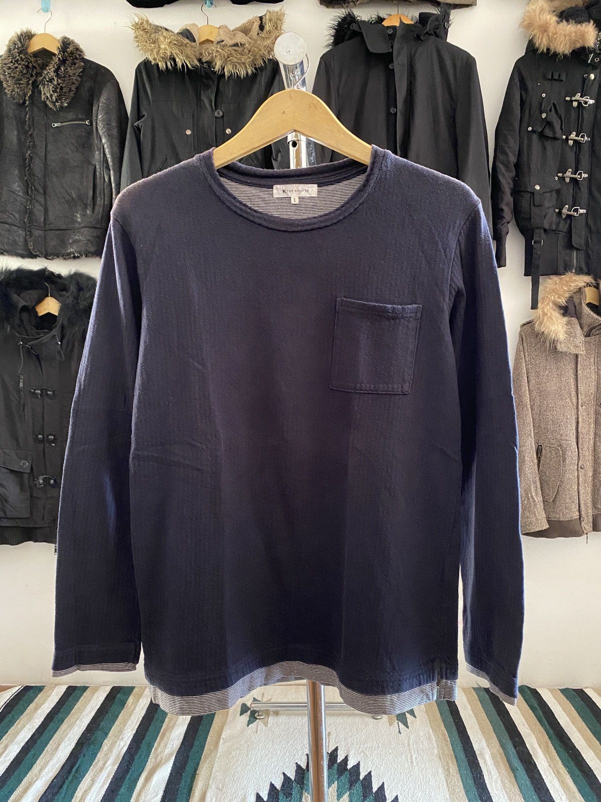 Japanese Brand Japanese Takeo Kikuchi DOUBLE LAYER Pocket Long Slevee TEE Size US L / EU 52-54 / 3 - 1 Thumbnail
