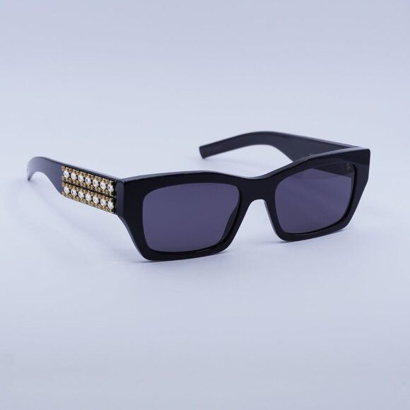 Givenchy 🕶️ New Givenchy GV40077I 01A Sunglasses - Shiny Black Size ONE SIZE - 3 Thumbnail