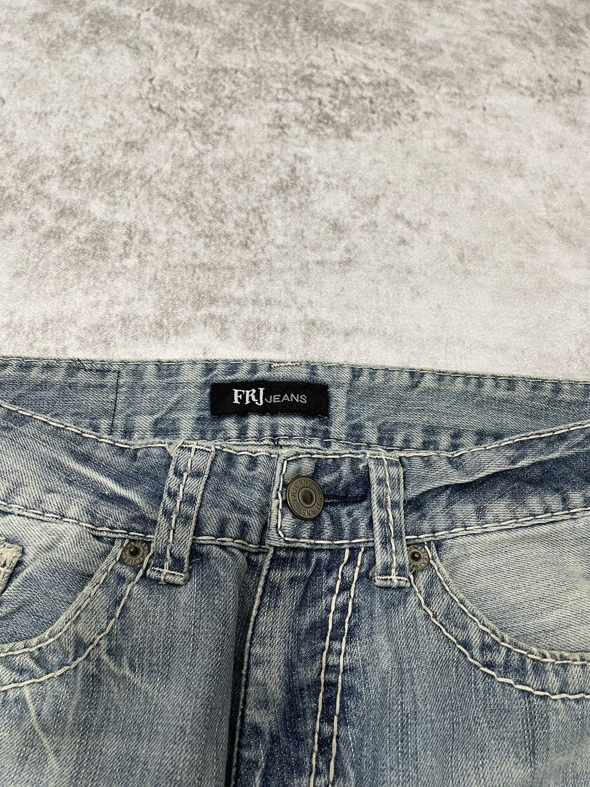 Hysteric Glamour × If Six Was Nine × Le Grande Bleu (L.G.B.) 2000s FRJ Jeans wash japan denim pants y2k style Size US 30 / EU 46 - 4 Thumbnail