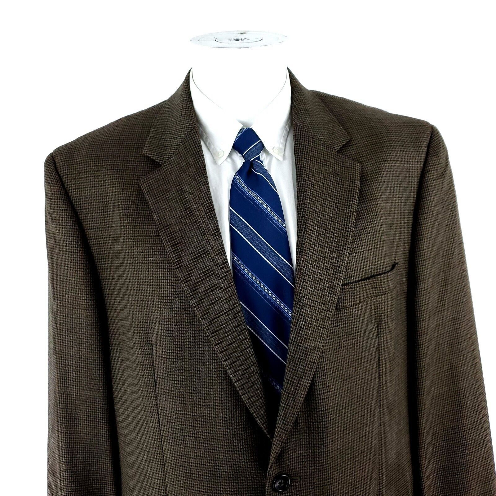 Pronto Uomo Pronto Uomo Wool 2 Button Sport Coat 44L Or Slim Fit 46L Bro Size 44L - 1 Thumbnail