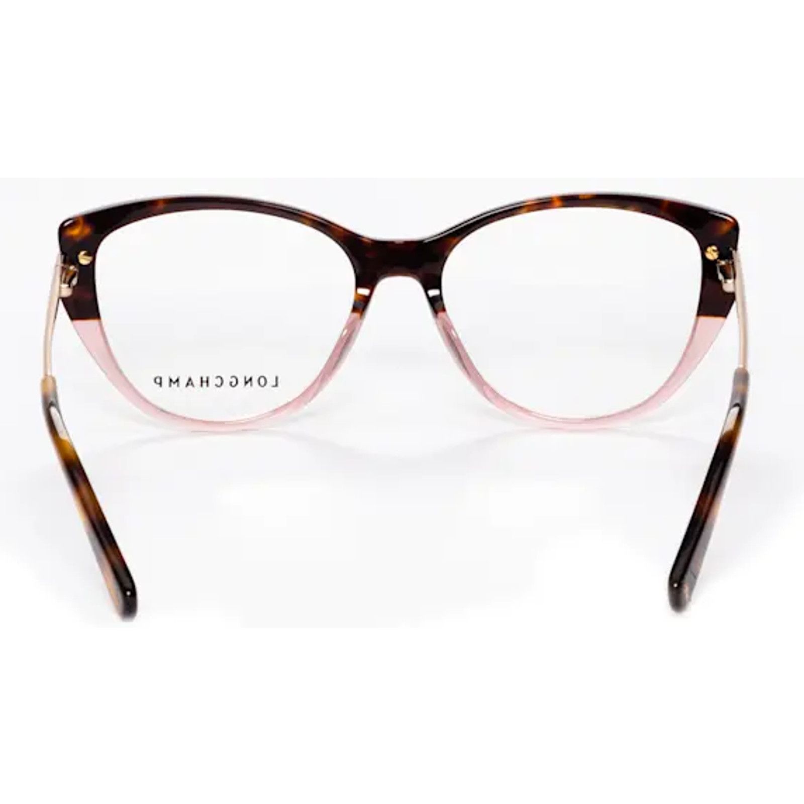 Longchamp LONGCHAMP LO2629 590 PINK TORTOISE EYEGLASSES 54-14-140 Size ONE SIZE - 4 Thumbnail