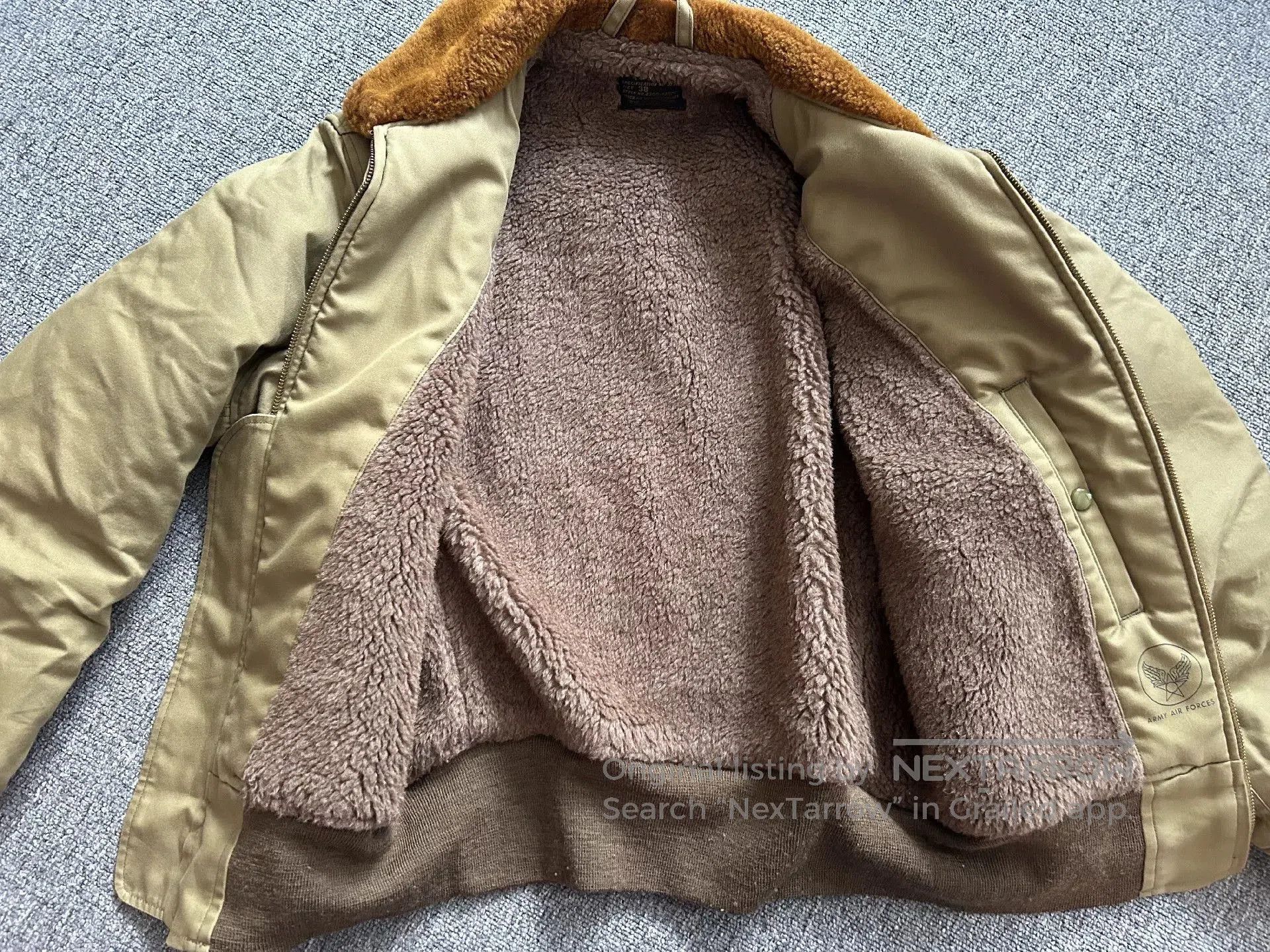 TOYS McCOY limited edition bugs bunny pilot jacket. Size US M / EU 48-50 / 2 - 5 Thumbnail