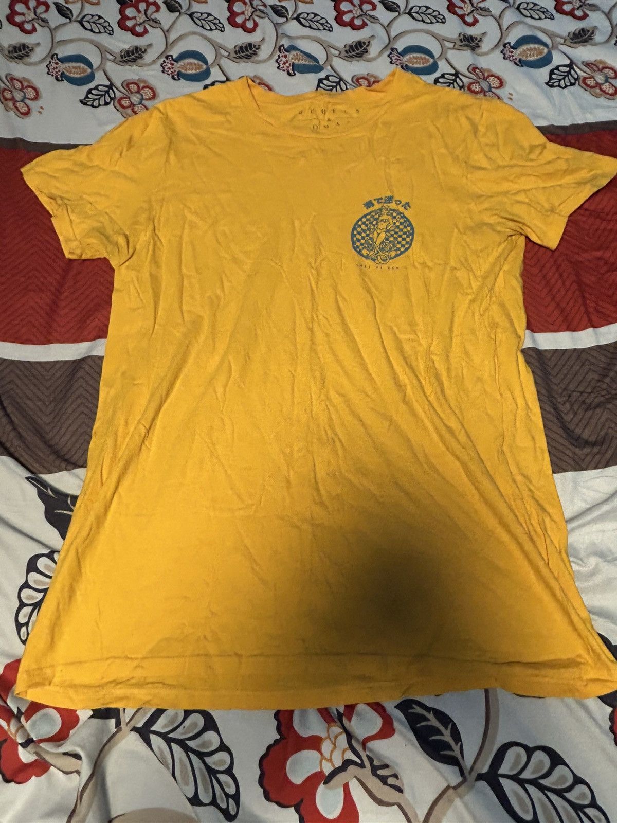 Target Basics Rebel & Nomads Yellow T-Shirt Size US M / EU 48-50 / 2 - 2 Thumbnail