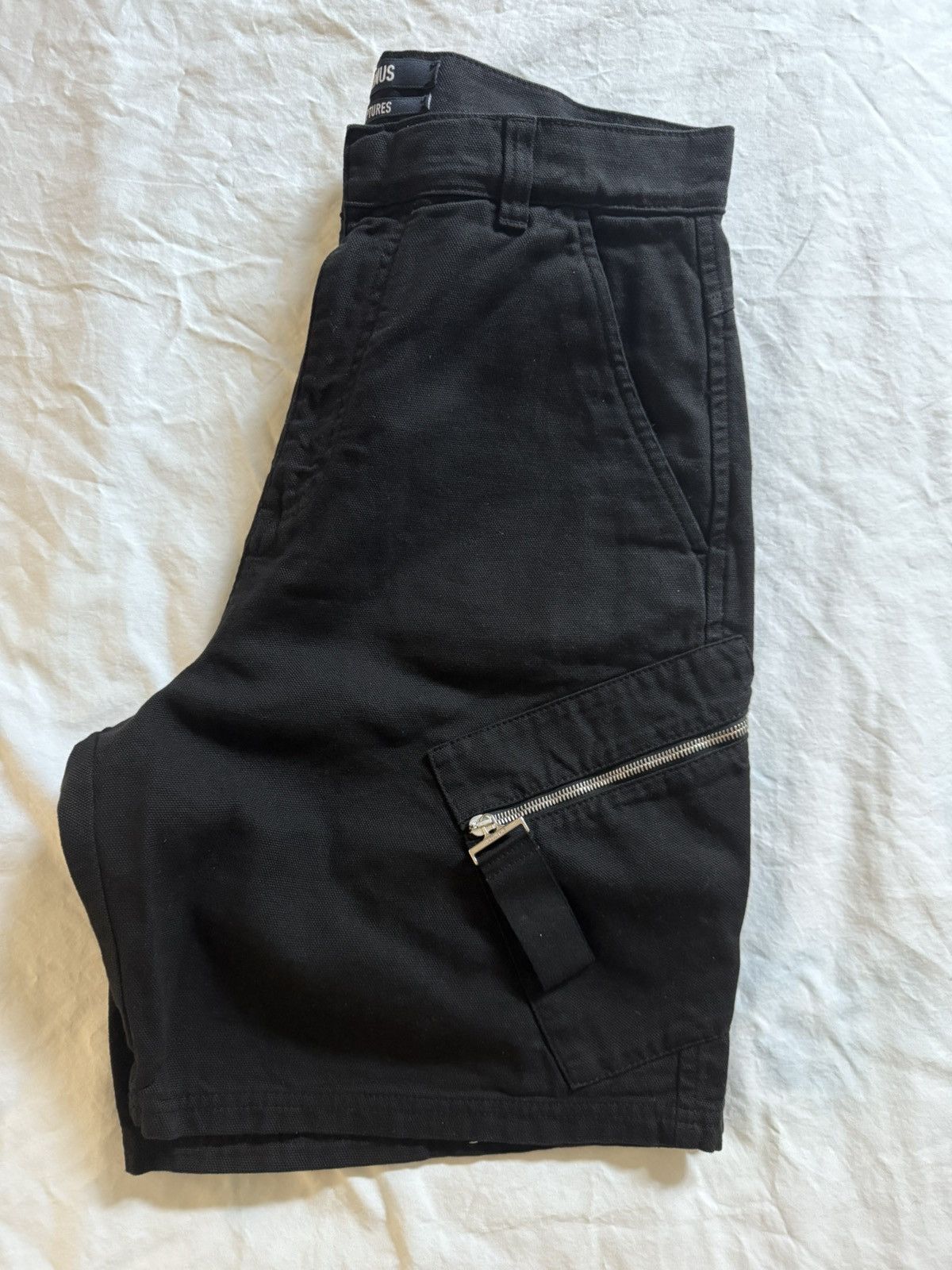 Jacquemus Jacquemus Black Cargo Shorts Size US 31 - 2 Thumbnail