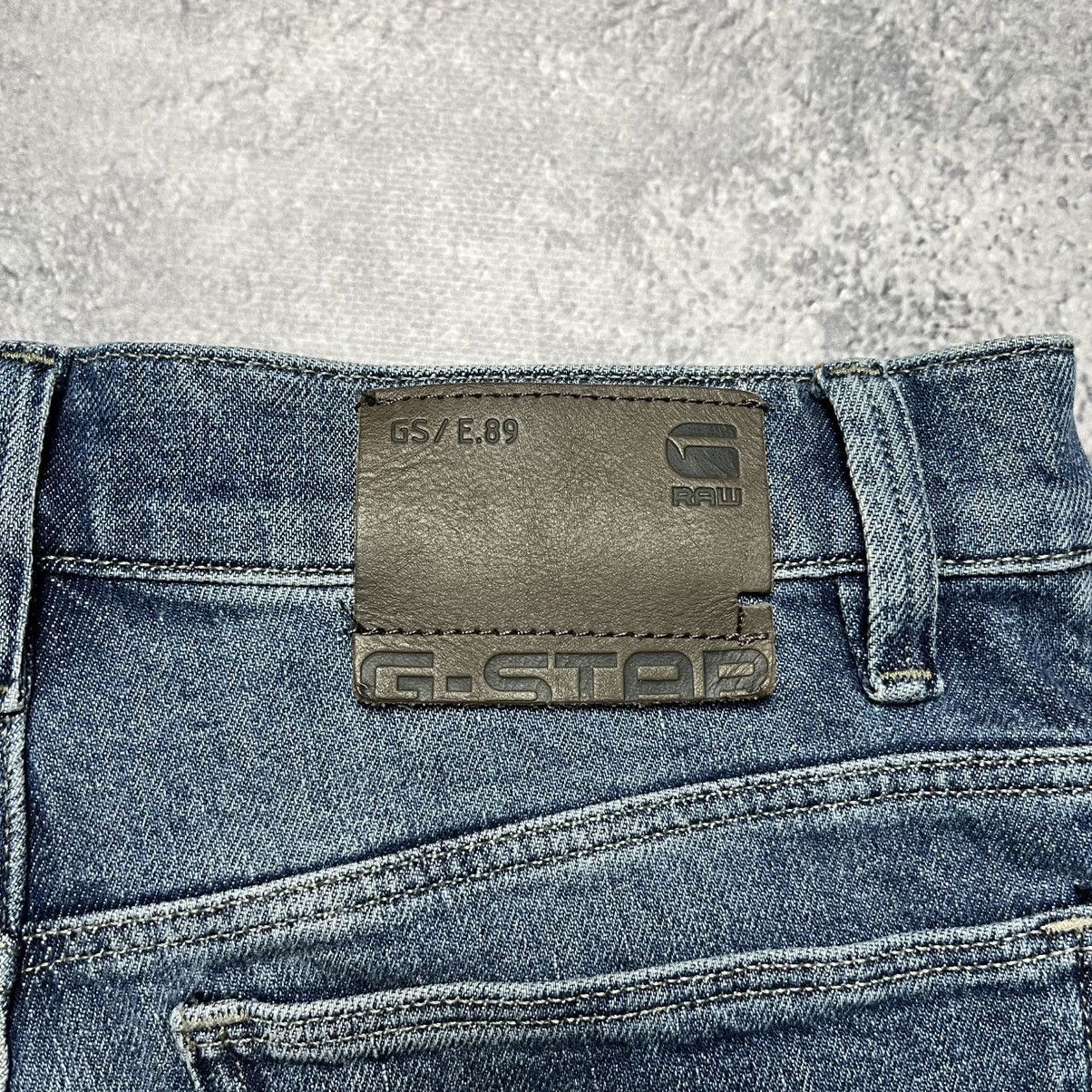G-Star Vintage G-Star Raw Virjinya Slim Denim Blue Jeans Streetwear Size 28" / US 6 / IT 42 - 23 Thumbnail