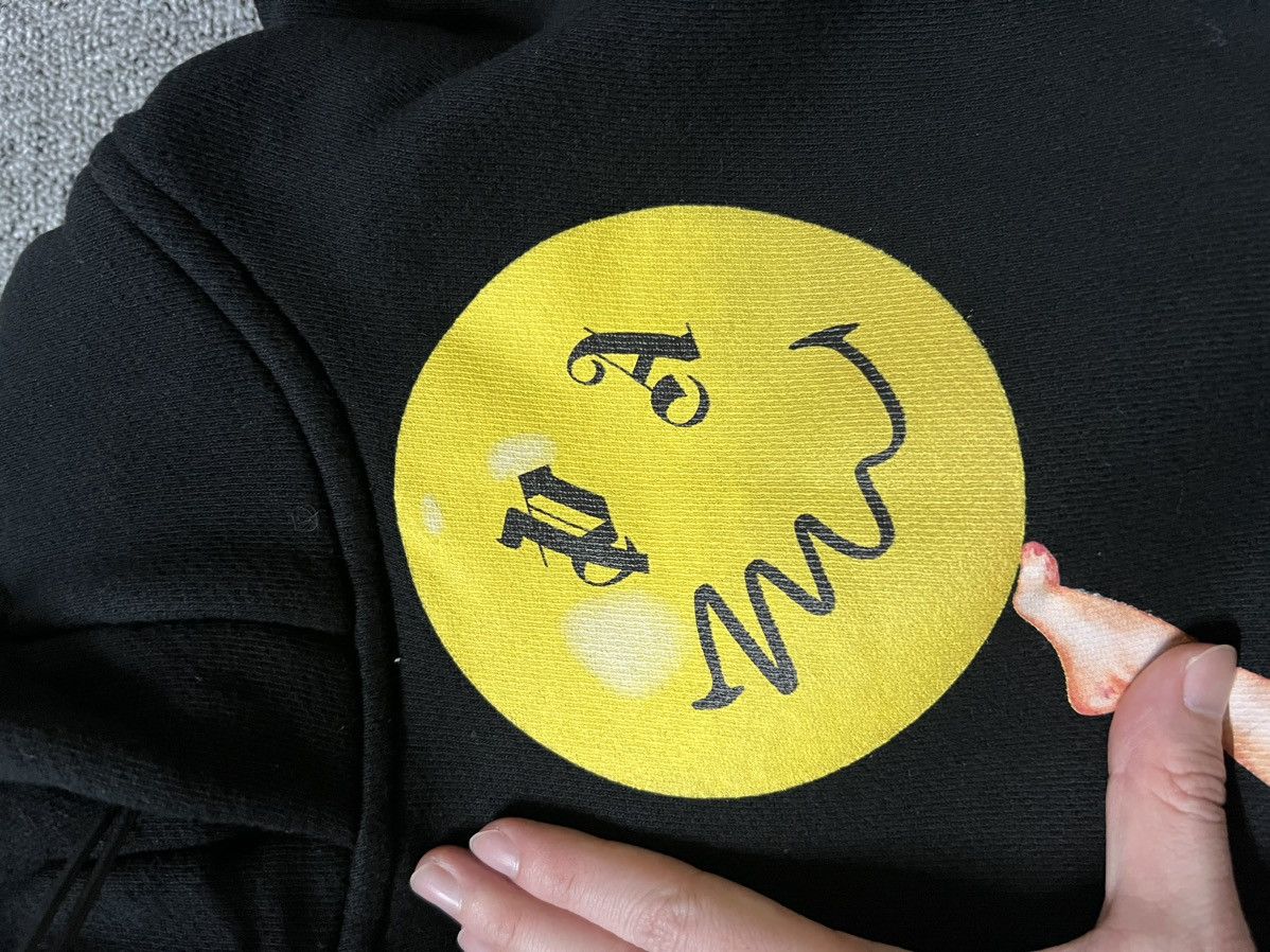 Palm Angels 「retail💲845」Brand new palm angels x smiley juggler hoodie Size US L / EU 52-54 / 3 - 3 Thumbnail