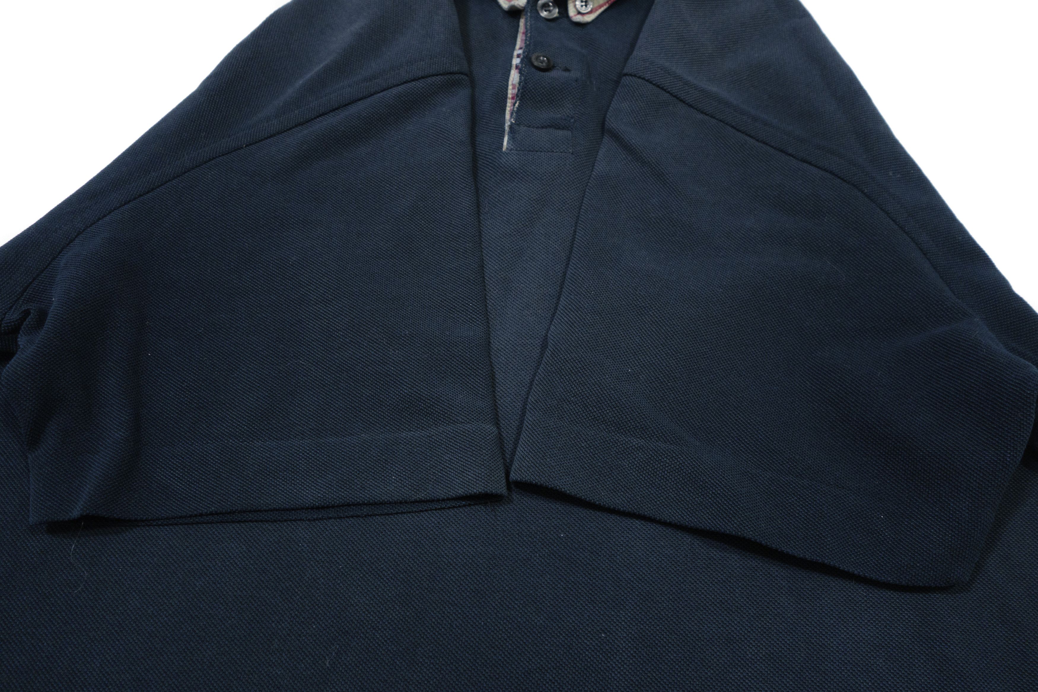 Burberry 00s Nova Check Collar Polo Shirt Vintage Size US XL / EU 56 / 4 - 5 Thumbnail