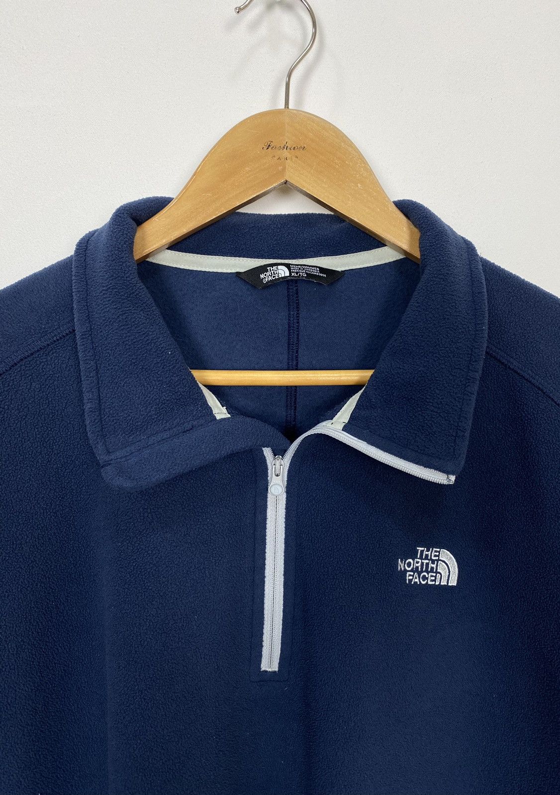 The North Face The North Face Polartec 1/4 Zip Fleece Jacket Size XL Blue Size US XL / EU 56 / 4 - 4 Thumbnail