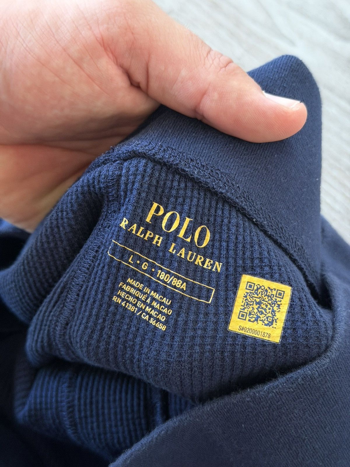 Polo Ralph Lauren Polo Ralph Lauren Embroidered Logo Regular Legs Sweat Pants Size US 33 - 14 Thumbnail