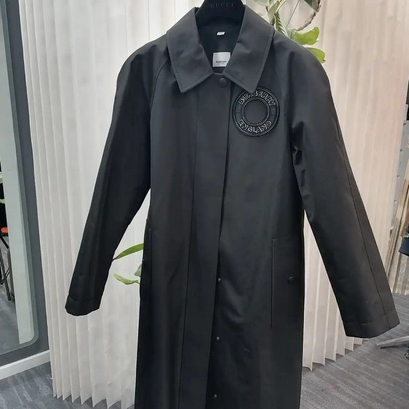 Burberry Burberry Long Black Coat for Women Size XXS / US 00 / IT 34 - 1 Thumbnail