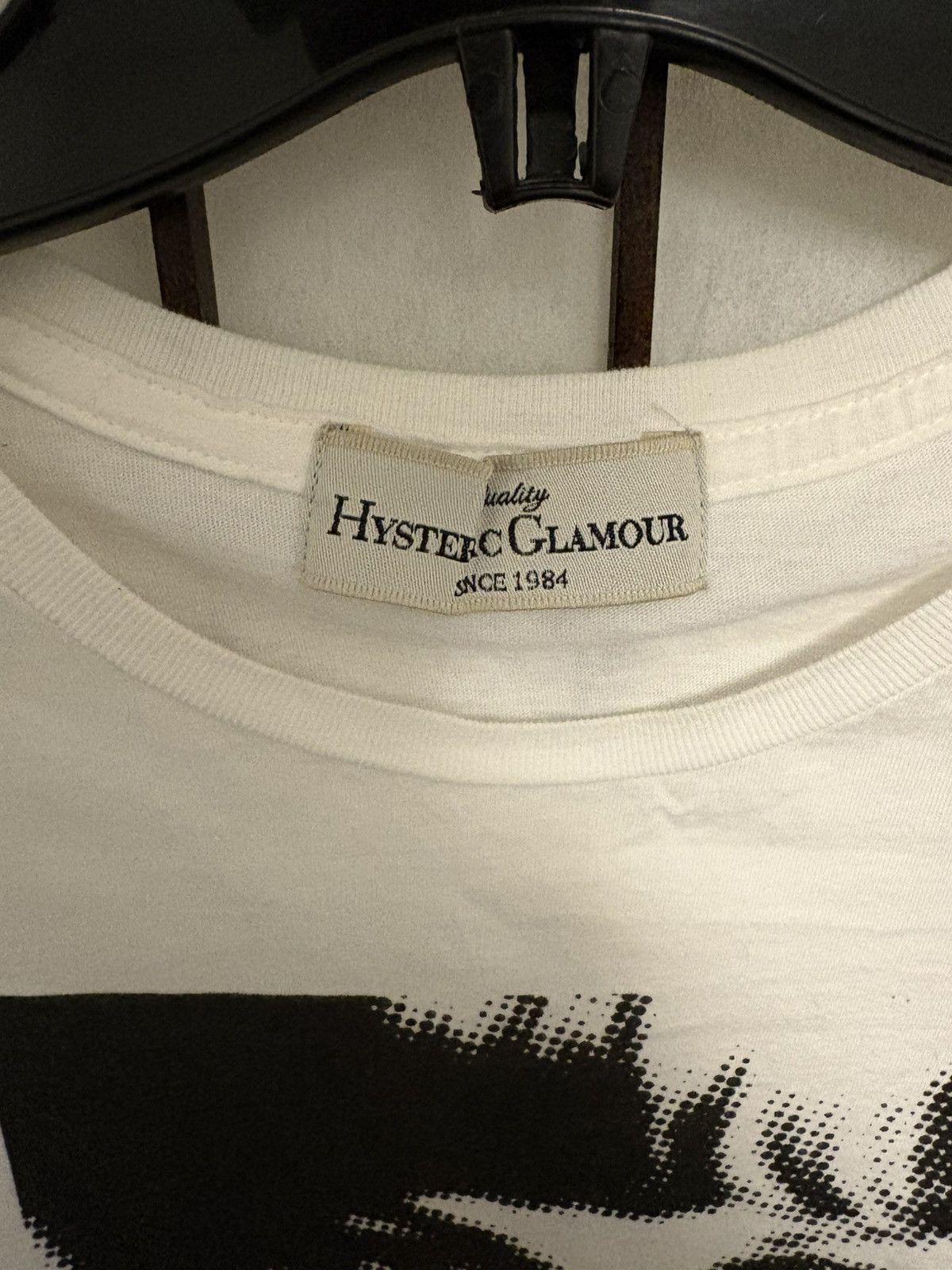 Hysteric Glamour [Rare] Vintage Hysteric Glamour Logo Tee Size US XS / EU 42 / 0 - 3 Thumbnail