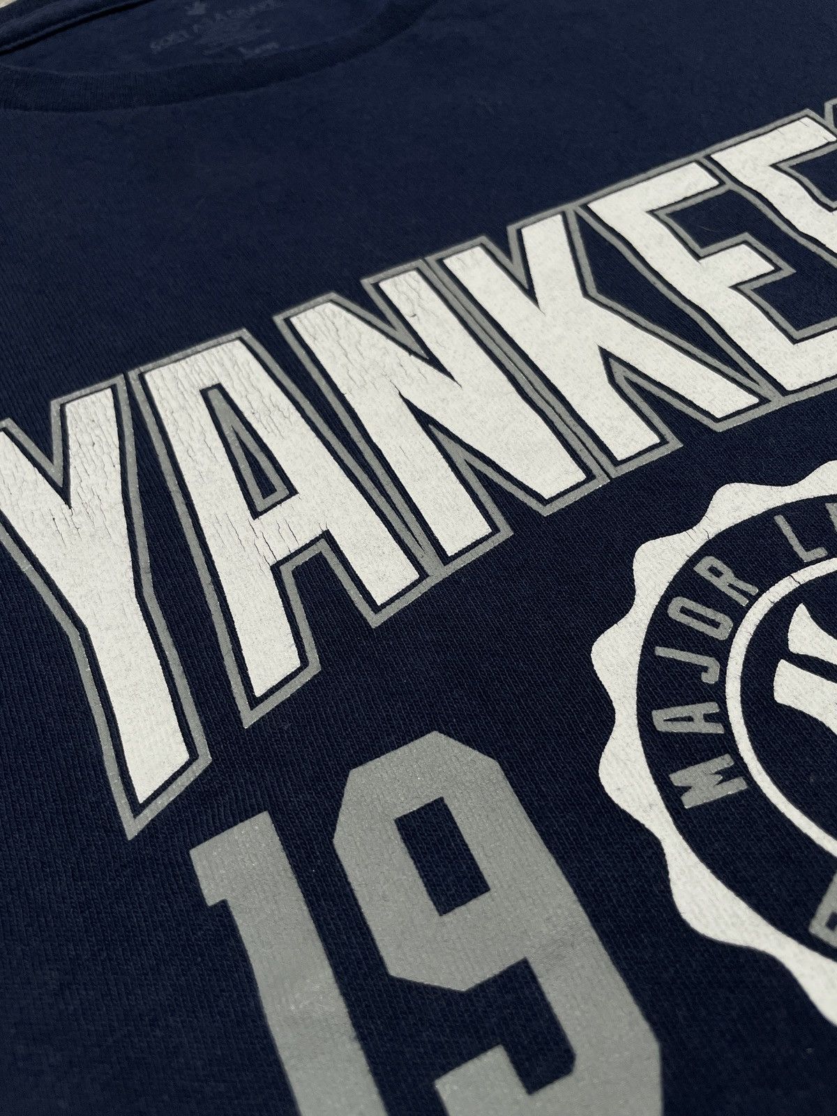 New York Yankees Vintage Navy T-Shirt Tee Print New York Yankees USA Size US M / EU 48-50 / 2 - 4 Thumbnail