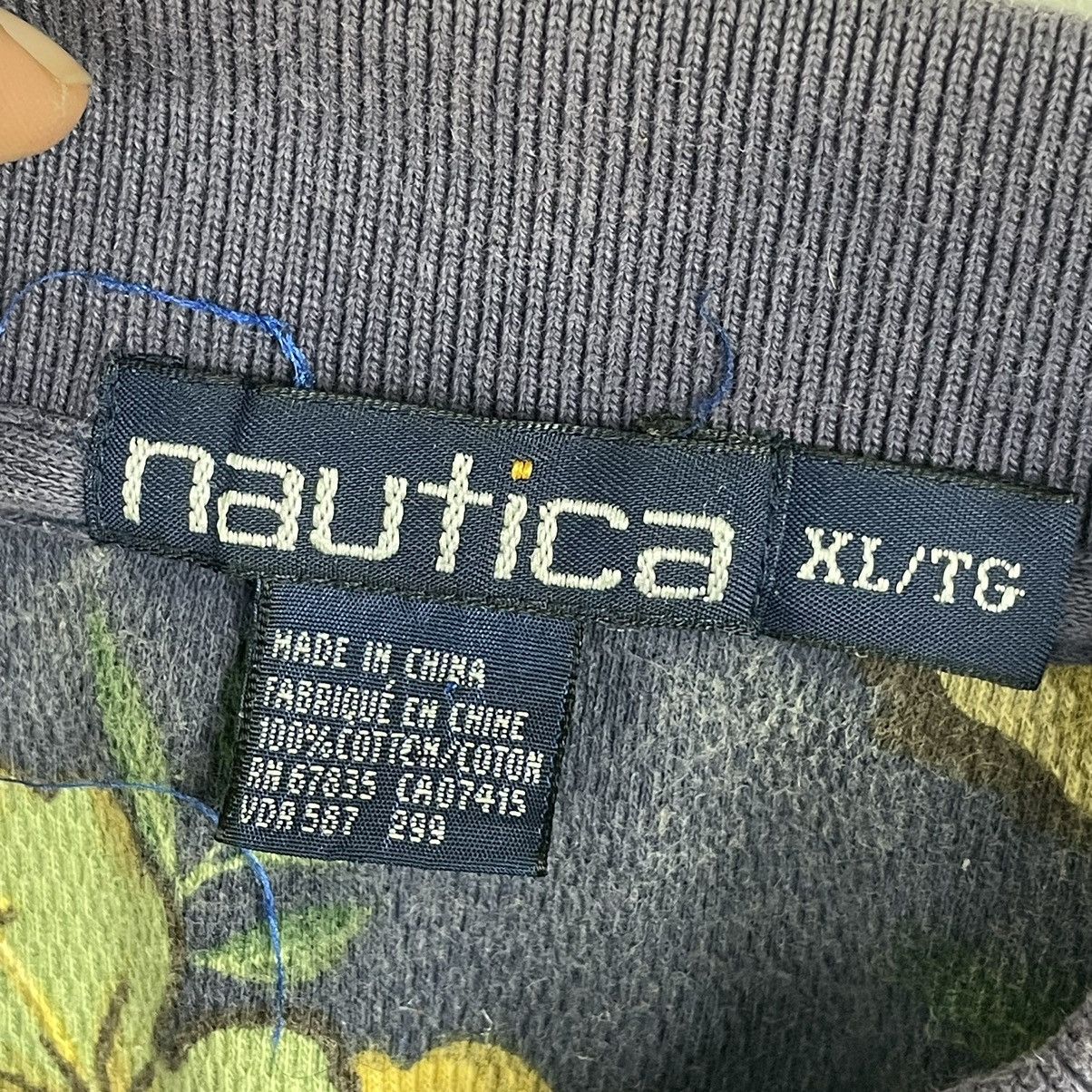 Nautica 🔥LAST PRICE🔥 Vintage Nautica Hibiscus Polo Size US XL / EU 56 / 4 - 7 Thumbnail