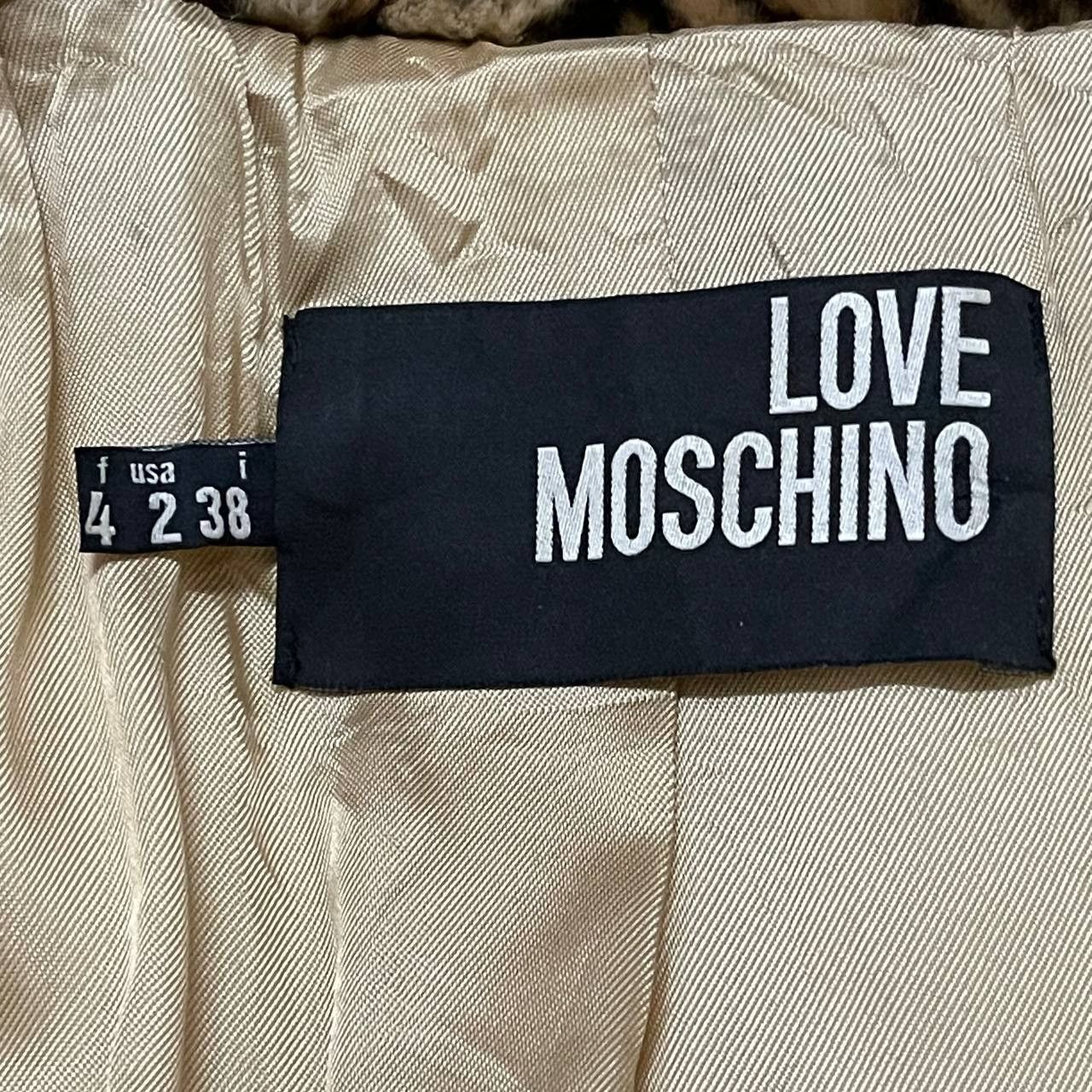 Boutique Moschino Love Moschino Leopard Wool Long Coat Size S / US 4 / IT 40 - 9 Thumbnail