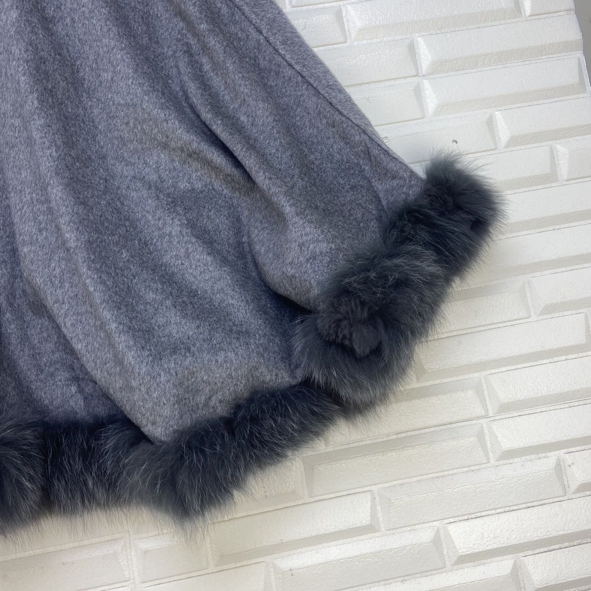 Sagafurs Saga Furs Blue Fox & Rabbit Ponchos Size M / US 6-8 / IT 42-44 - 8 Thumbnail