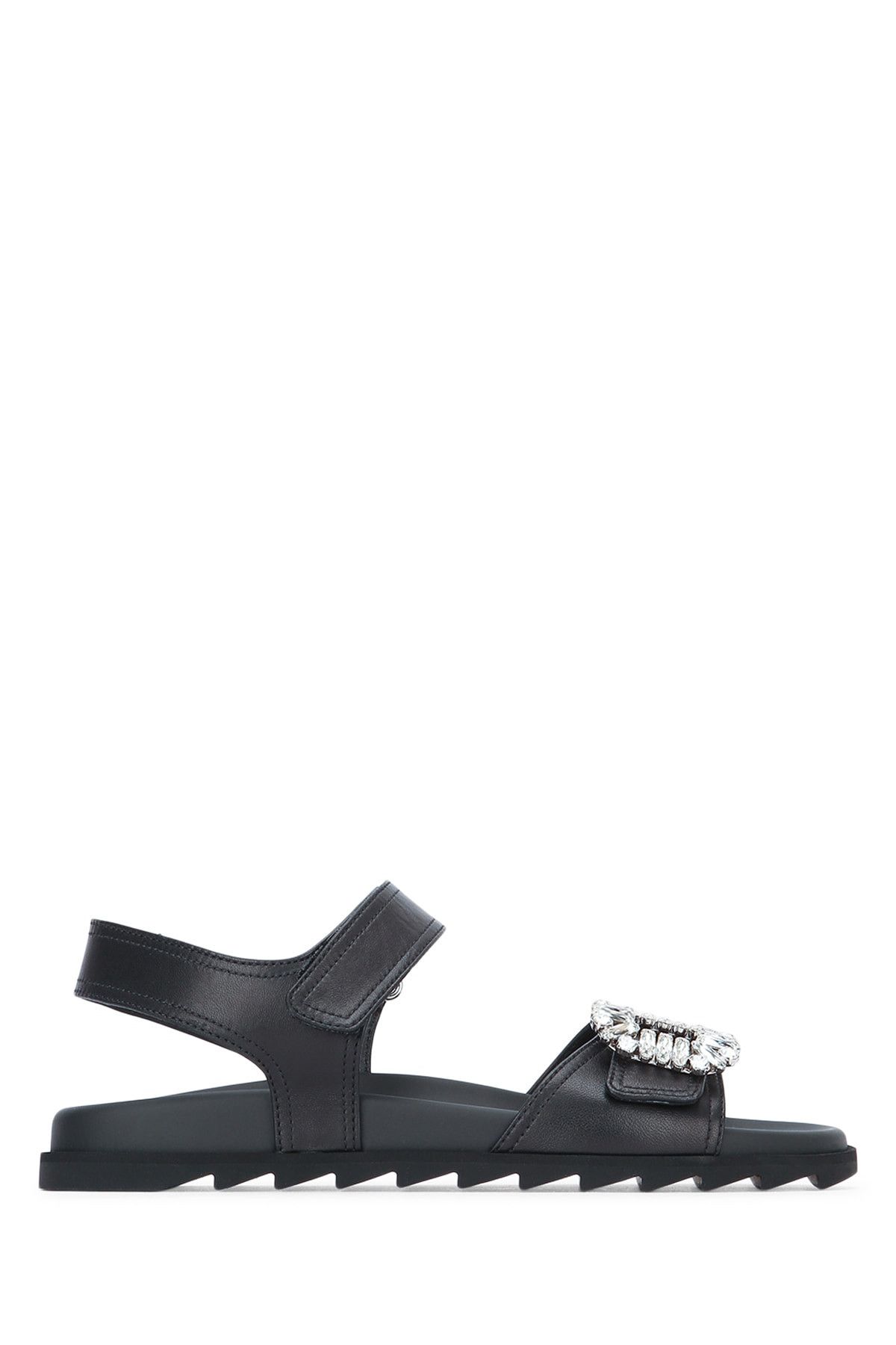 Roger Vivier Slidy Viv Strass Sandal 25 Size US 8 / IT 38 - 1 Thumbnail