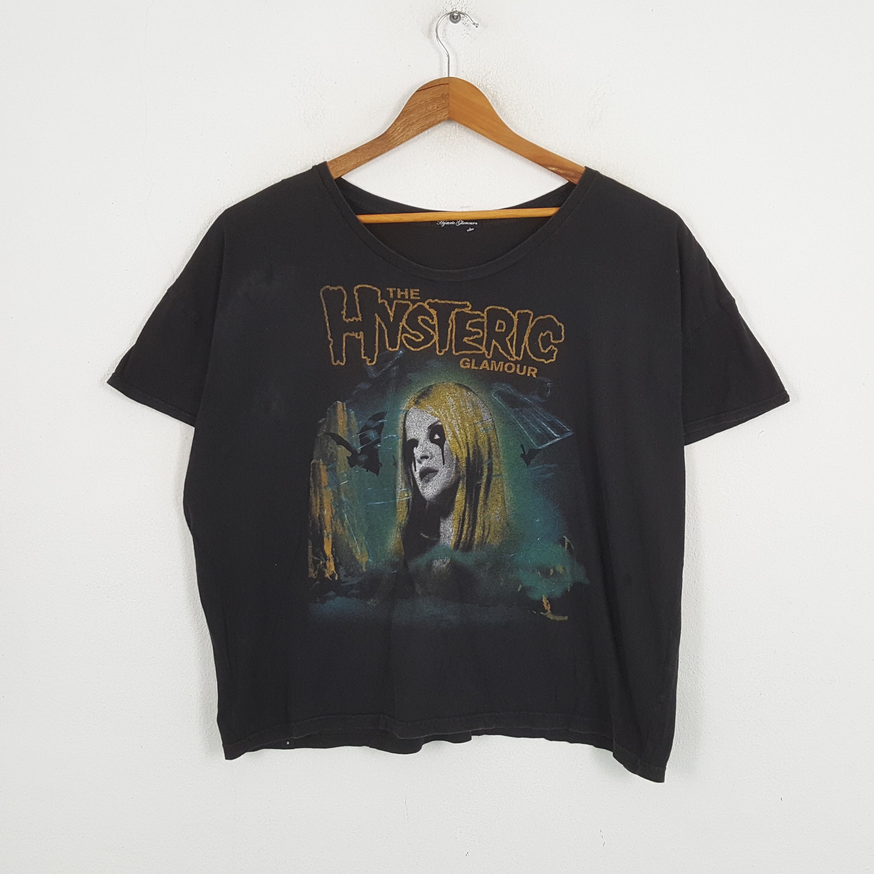 Hysteric Glamour × Japanese Brand × Vintage Vintage HYSTERIC GLAMOUR Japanese Fashion Brand T-Shirt Size XXL / US 16-18 / IT 52-54 - 1 Thumbnail