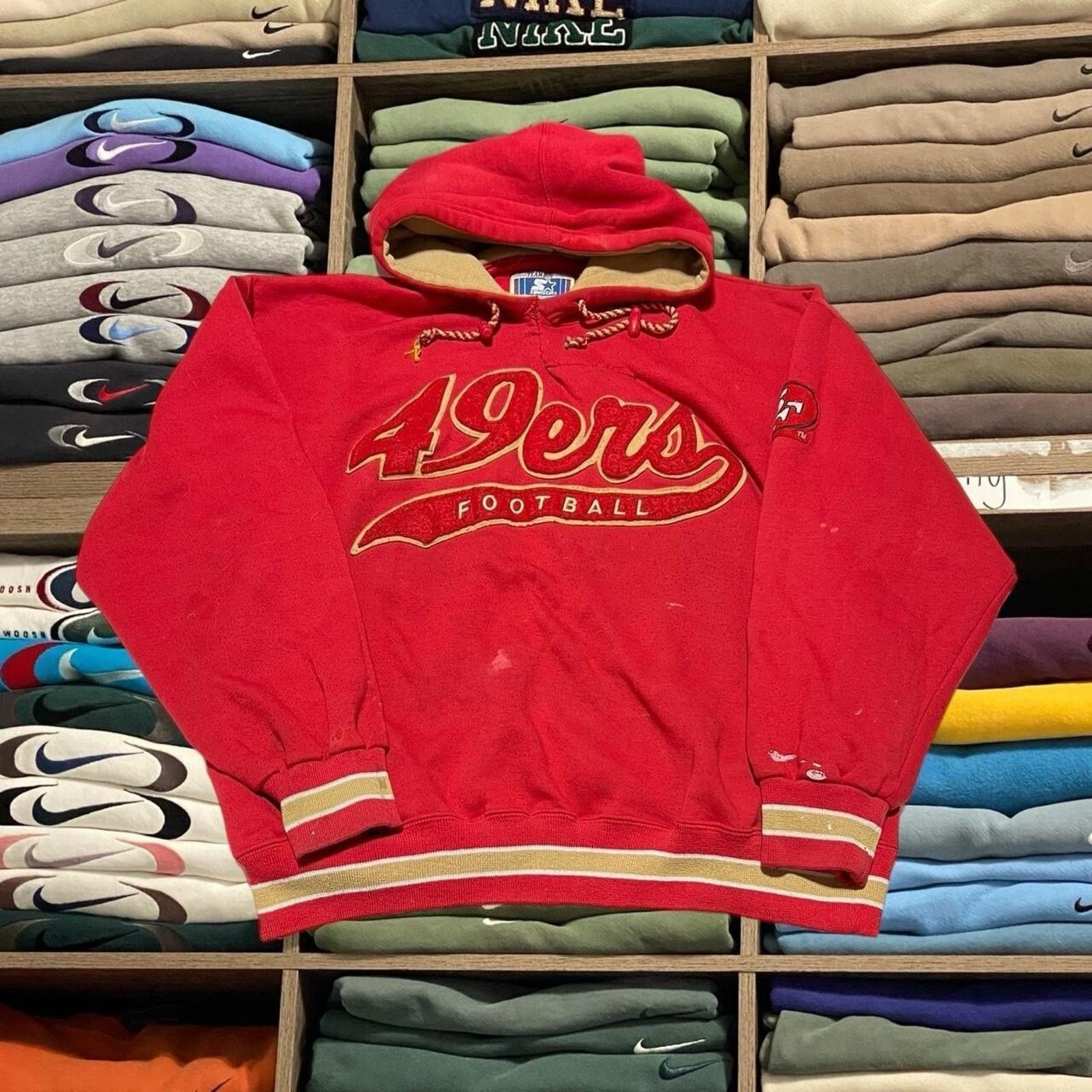 NFL 1994 San Francisco 49ers NFL Football Sweater Size US L / EU 52-54 / 3 - 1 Thumbnail