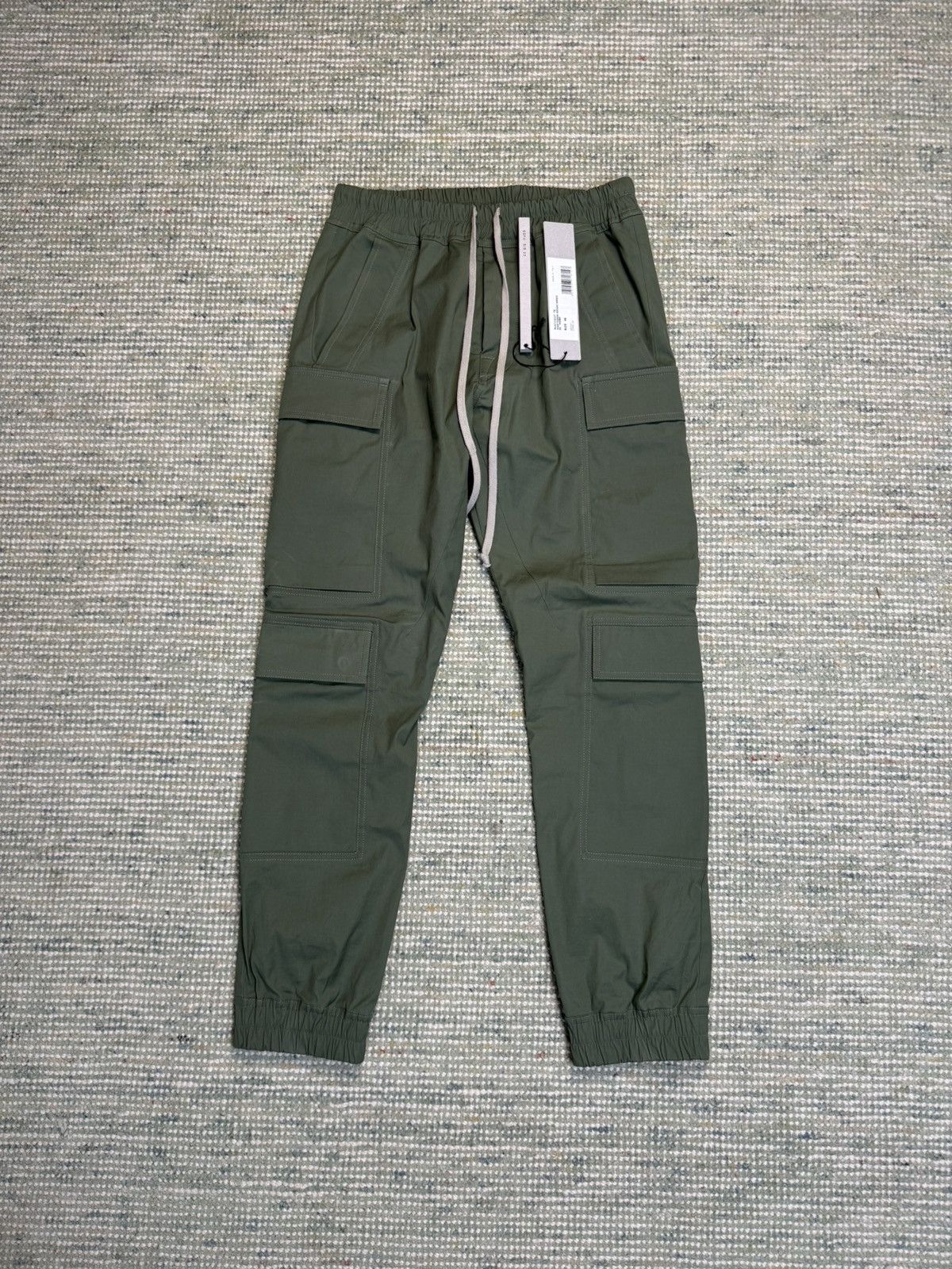 Rick Owens SS23 EDFU Mastodon Megacargo Moss Green Small
