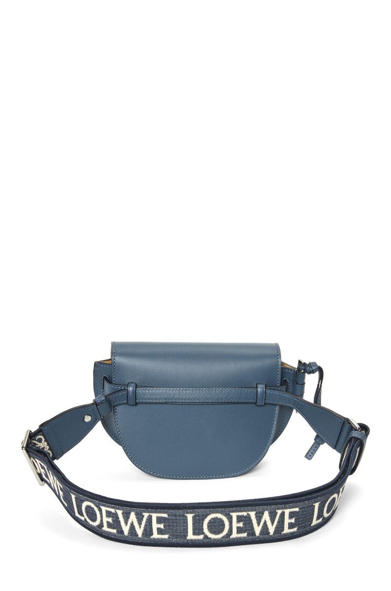 Loewe o1in1g0426 Size: OS / Mini Gate Dual Bag in Onyx Blue Size ONE SIZE - 5 Thumbnail
