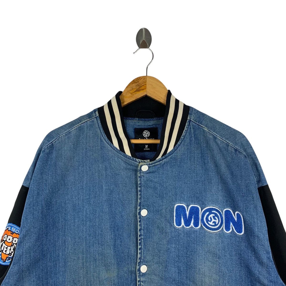 Japanese Brand TEEBOX Original Japanese Brand Backhit Bomber Varsity Jacket Size US M / EU 48-50 / 2 - 4 Thumbnail