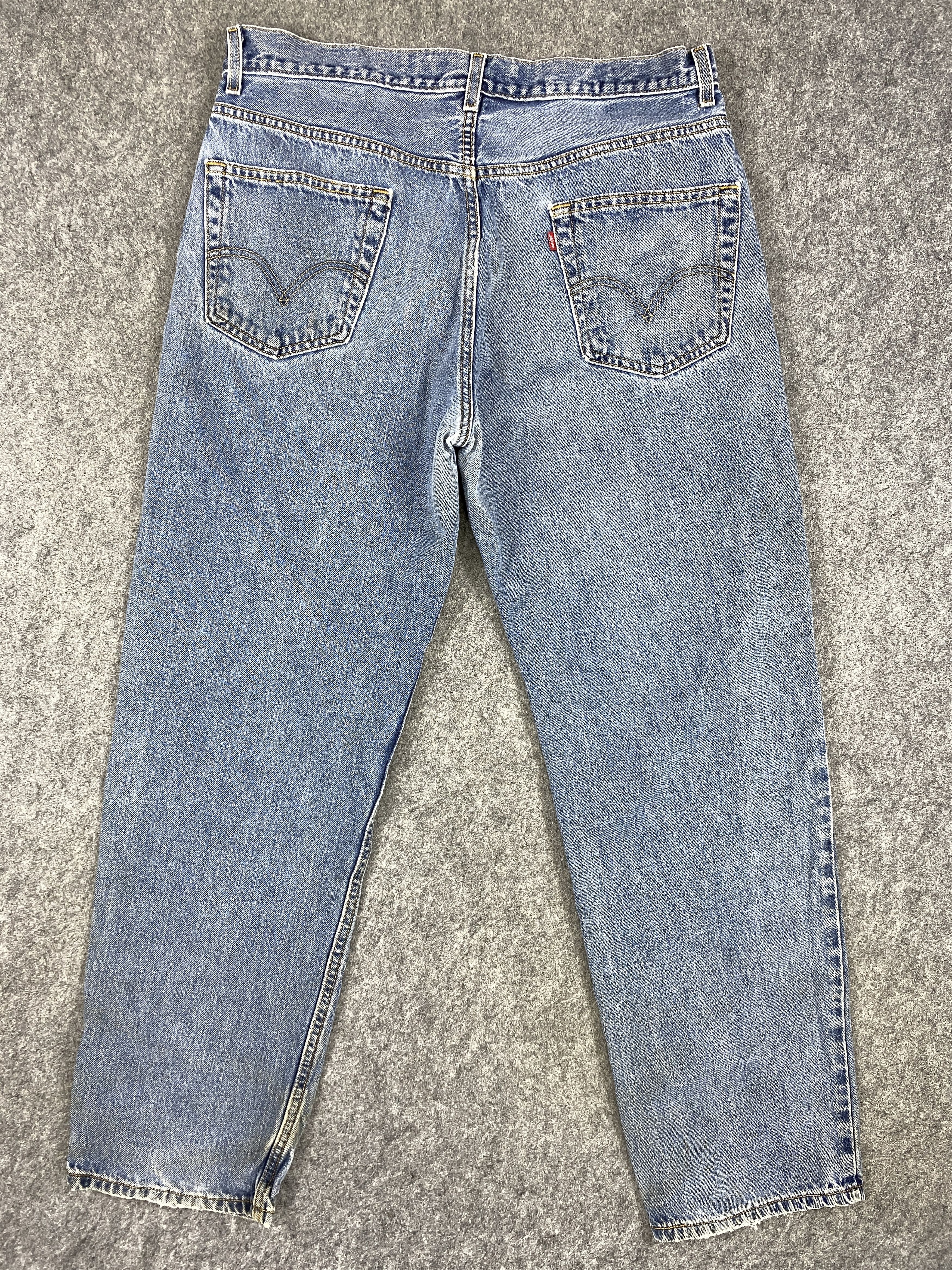 Levi's Faded Blue Vintage Levi's 550 Jeans 36x31 Denim -SJ002 Size US 36 / EU 52 - 2 Thumbnail