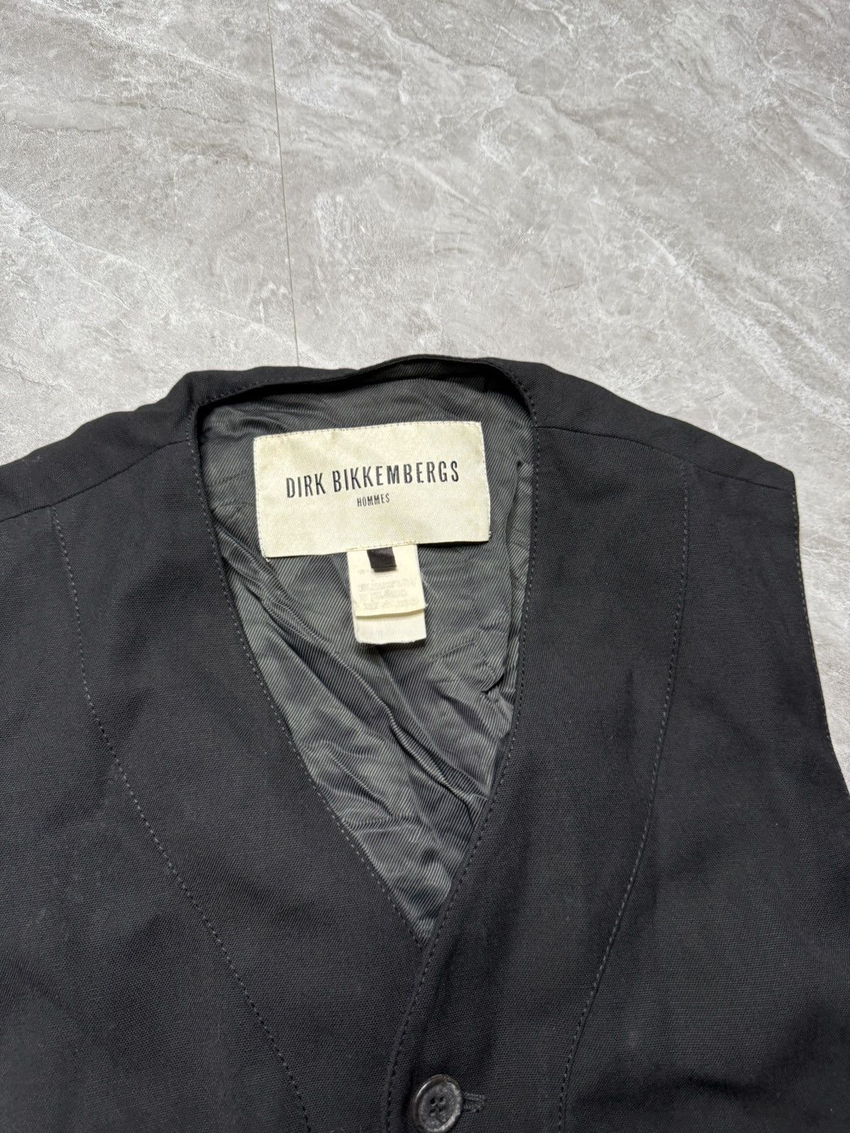 Dirk Bikkembergs Archival Dirk Bikkembergs Back panelled Waist Zip Vest Size US M / EU 48-50 / 2 - 5 Thumbnail