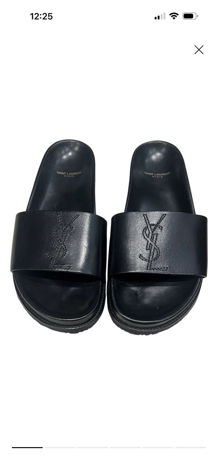 Saint Laurent Paris Saint Laurent Sliders Size US 10 / EU 43 - 1 Thumbnail