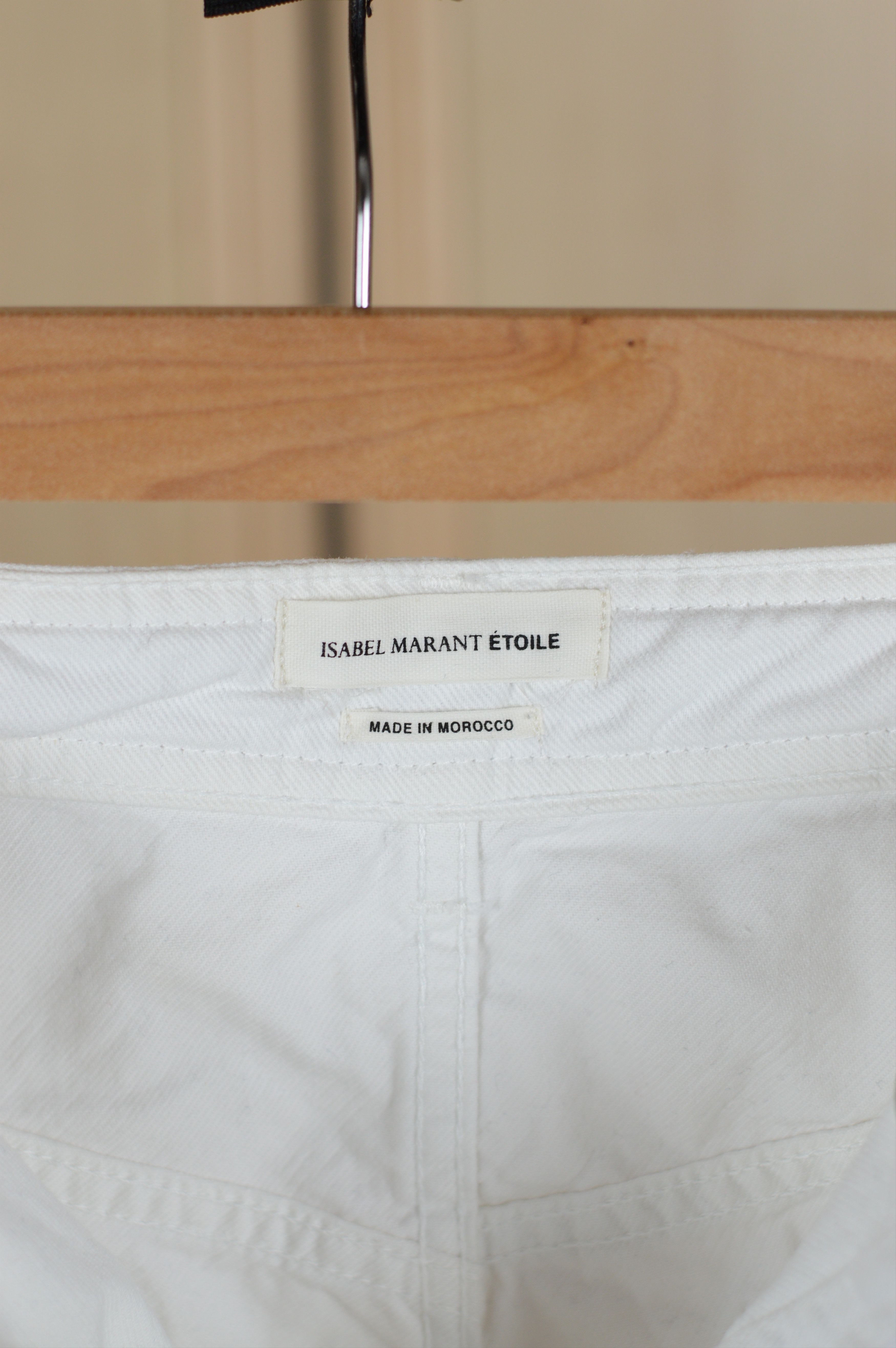 Isabel Marant Etoile Isabel Marant Etoile Pockets Flared White Jeans Pant Size 27" / US 4 / IT 40 - 7 Thumbnail