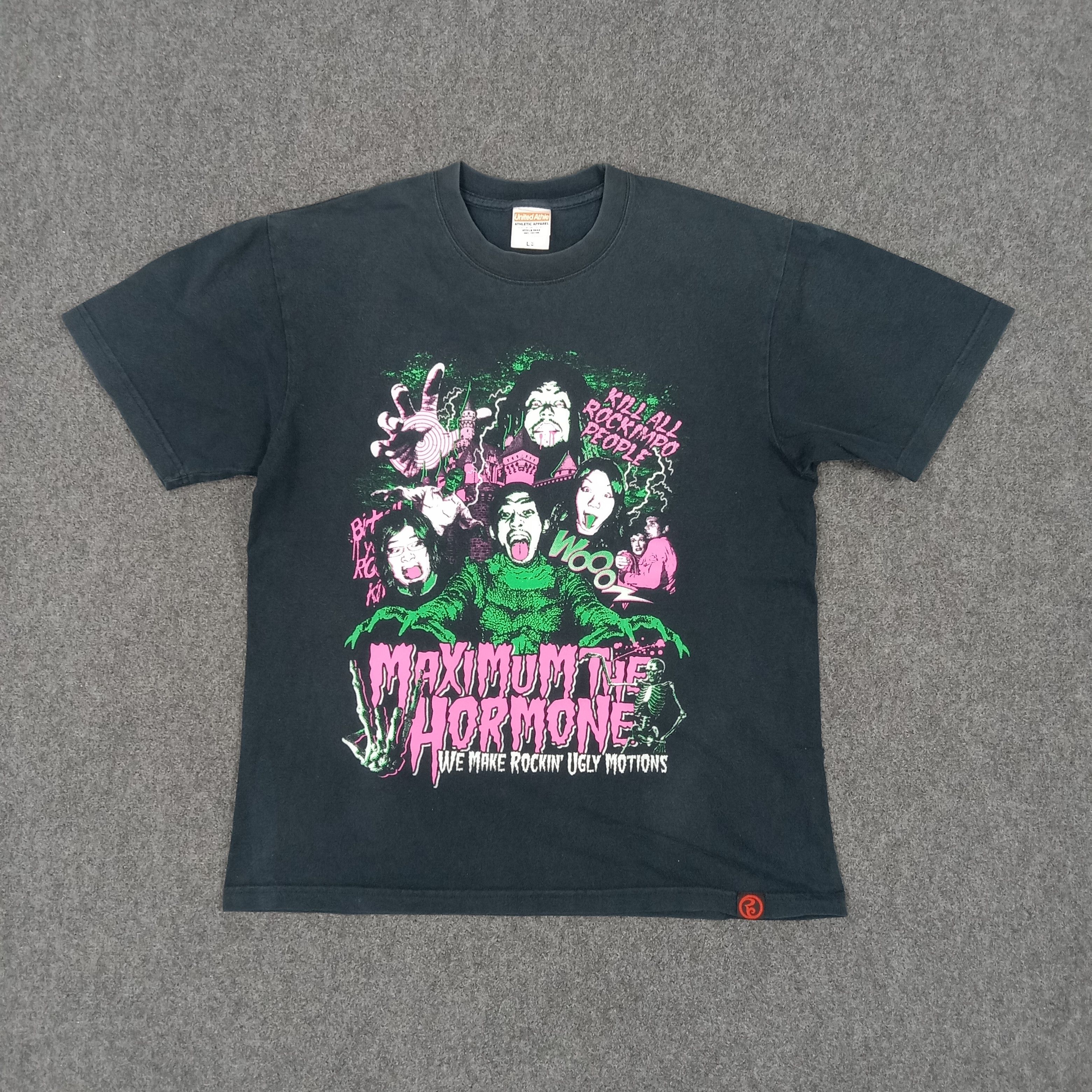 Maximum The Hormone Japanese Heavy Metal Tshirt