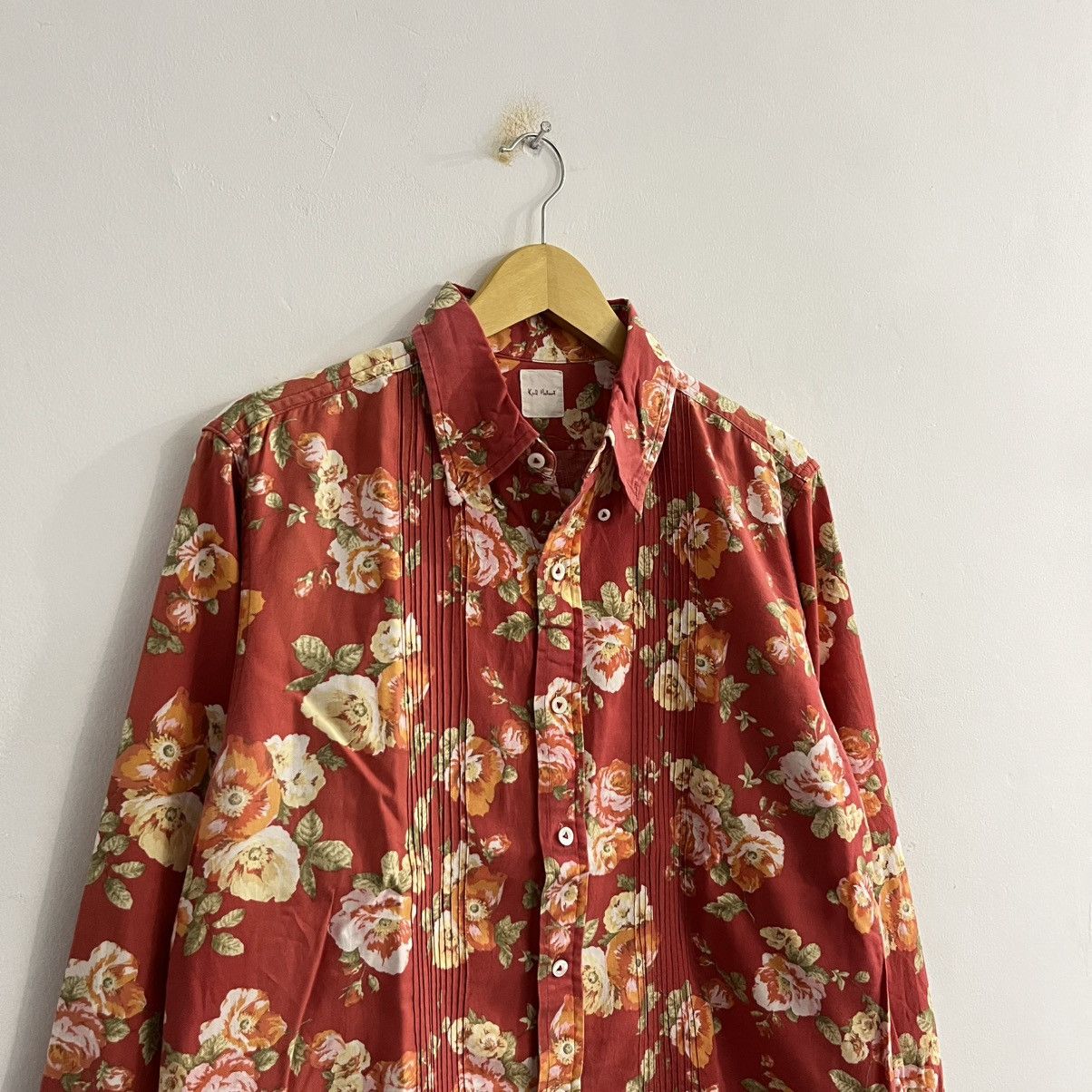 Karl Helmut Karl Helmut Flower Pattern Shirt Size US L / EU 52-54 / 3 - 3 Thumbnail