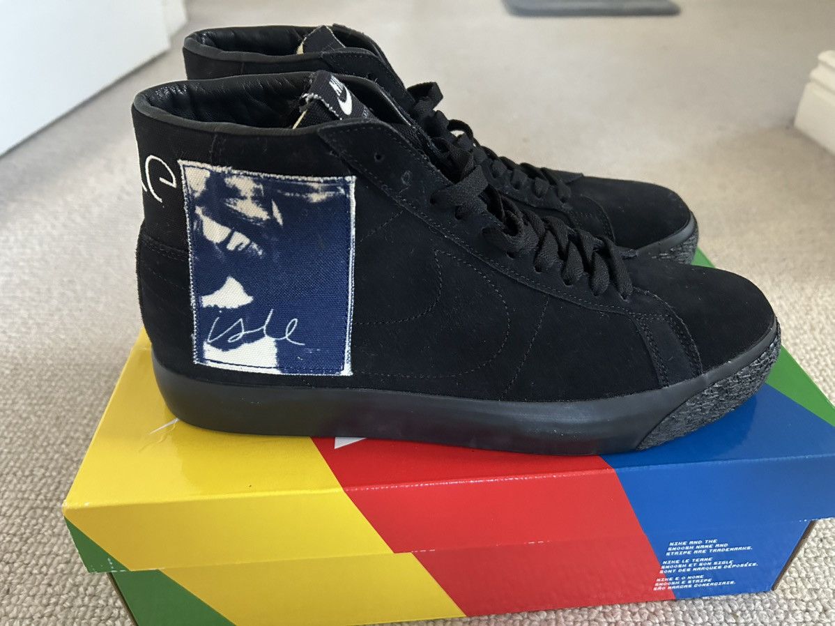 Nike SB Nike SB Blazer Mid x Isle Skateboards Size US 10.5 / EU 43-44 - 2 Thumbnail