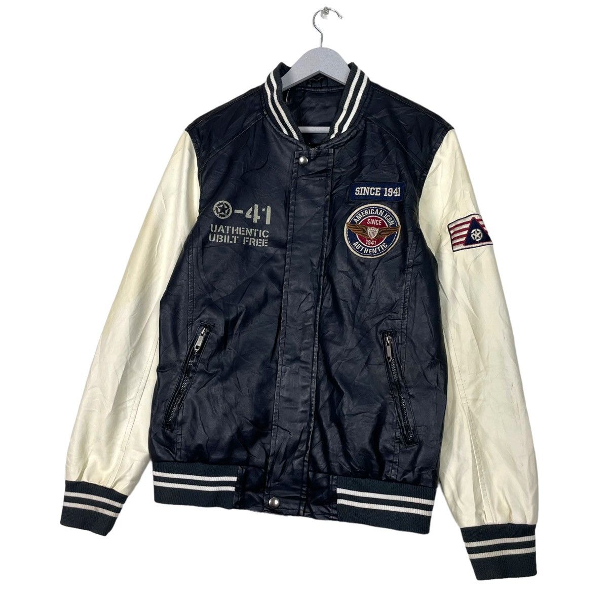 Hysteric Glamour × Japanese Brand 💥AMERICAN ICON RIOT SNAP VARSITY JACKET Size US M / EU 48-50 / 2 - 2 Thumbnail