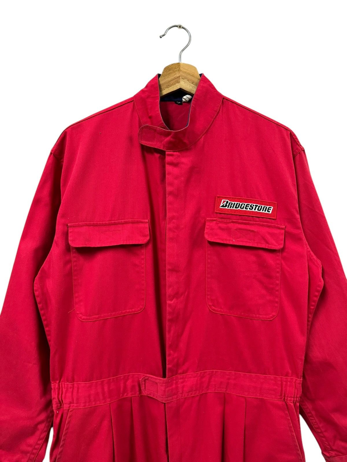 Sports Specialties × Vintage Vtg🔥90’s Bridgstone Overall & Jumpsuit Racing Team Size US 36 / EU 52 - 5 Thumbnail