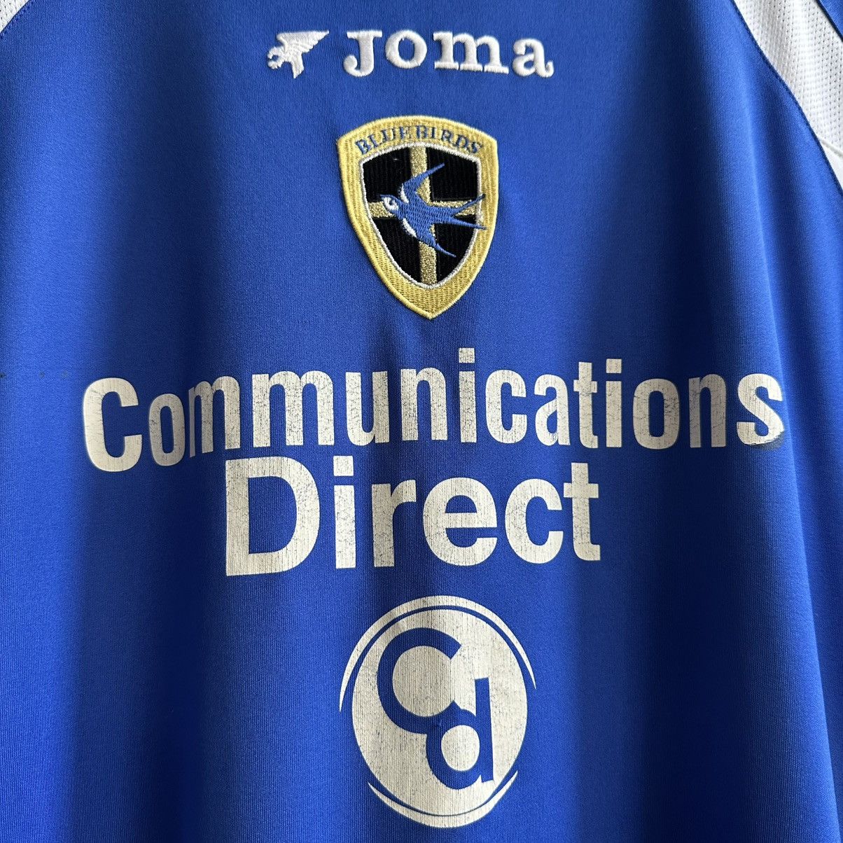 Joma Vintage Chopra #8 Cardiff City FC 2006/07 Soccer Jersey Joma Size US L / EU 52-54 / 3 - 6 Thumbnail