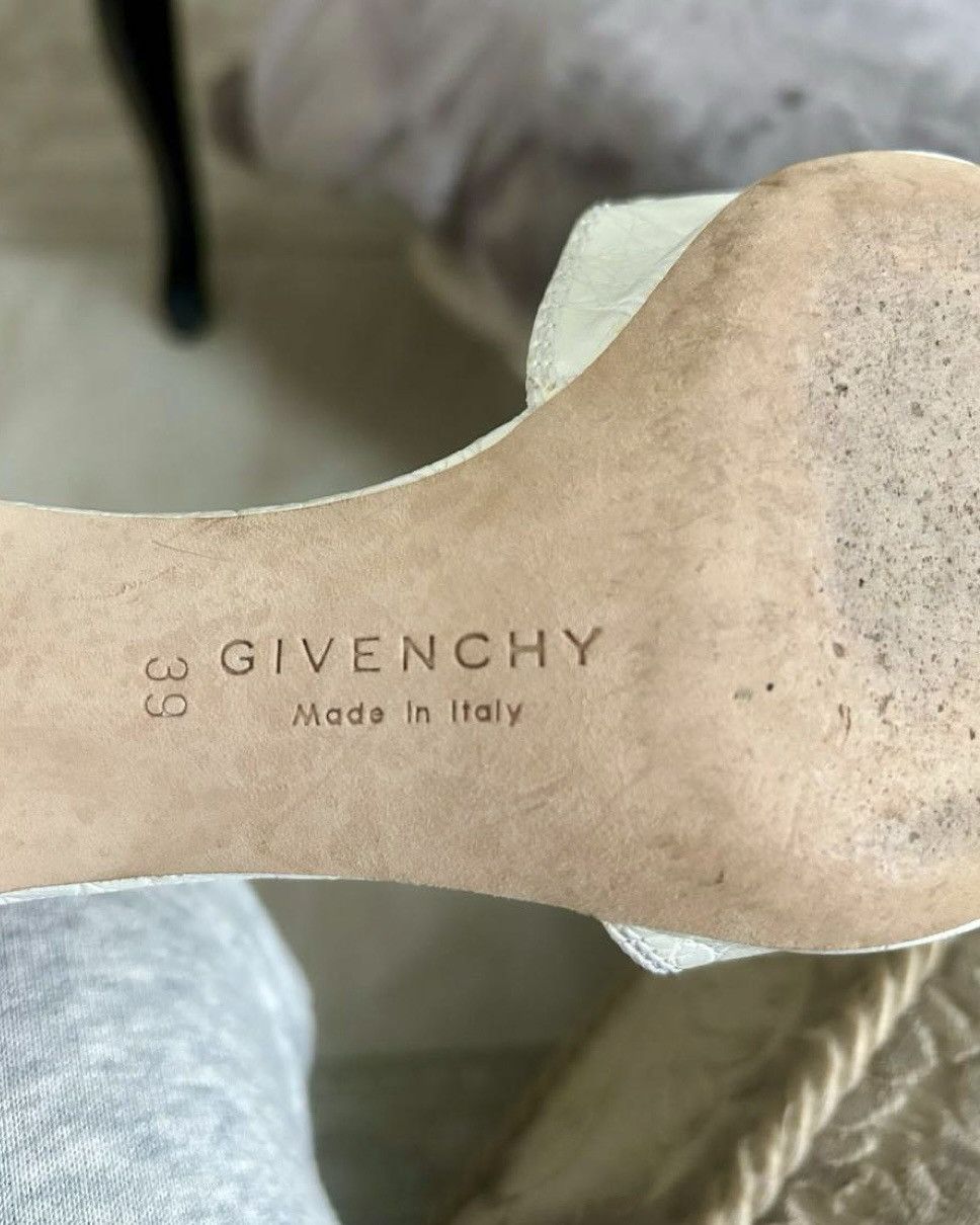 Givenchy × Vintage Givenchy leather mules Size US 9 / IT 39 - 2 Thumbnail
