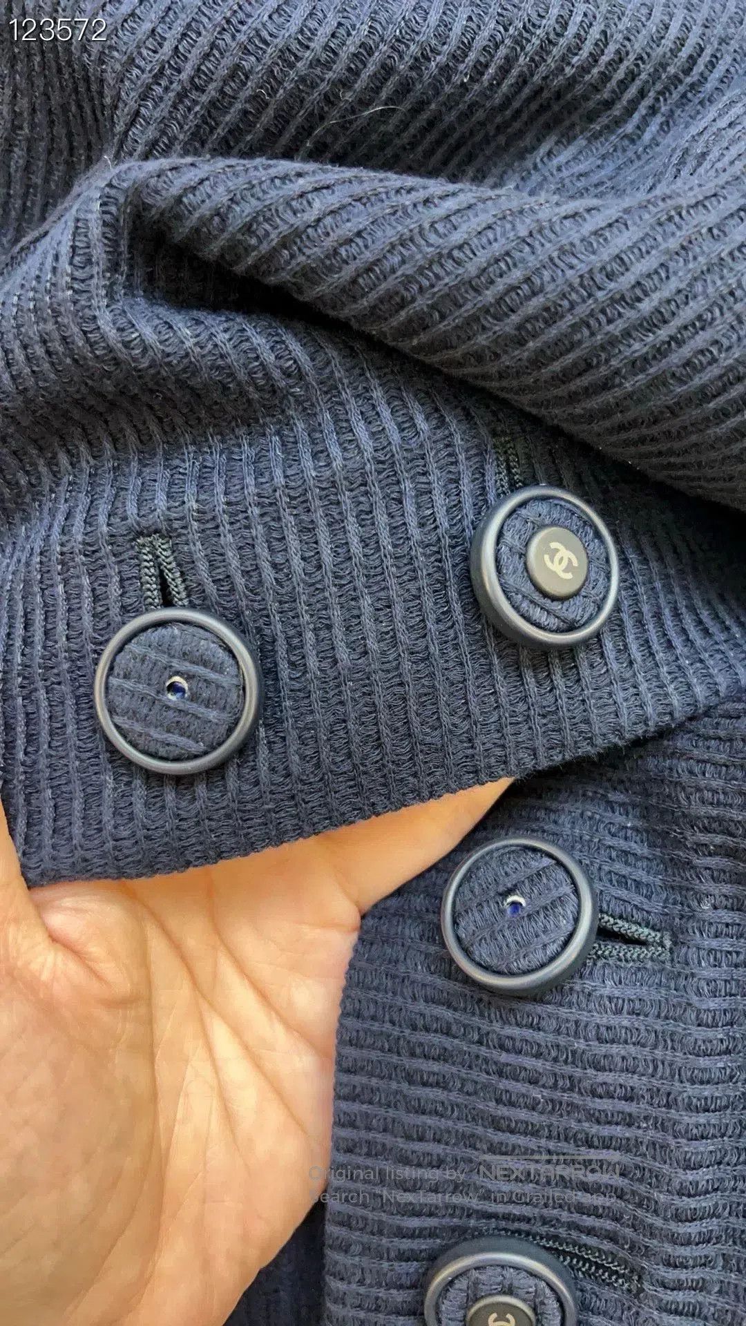 Chanel Chanel Dark Blue Dress Size 40. Size S / US 4 / IT 40 - 5 Thumbnail