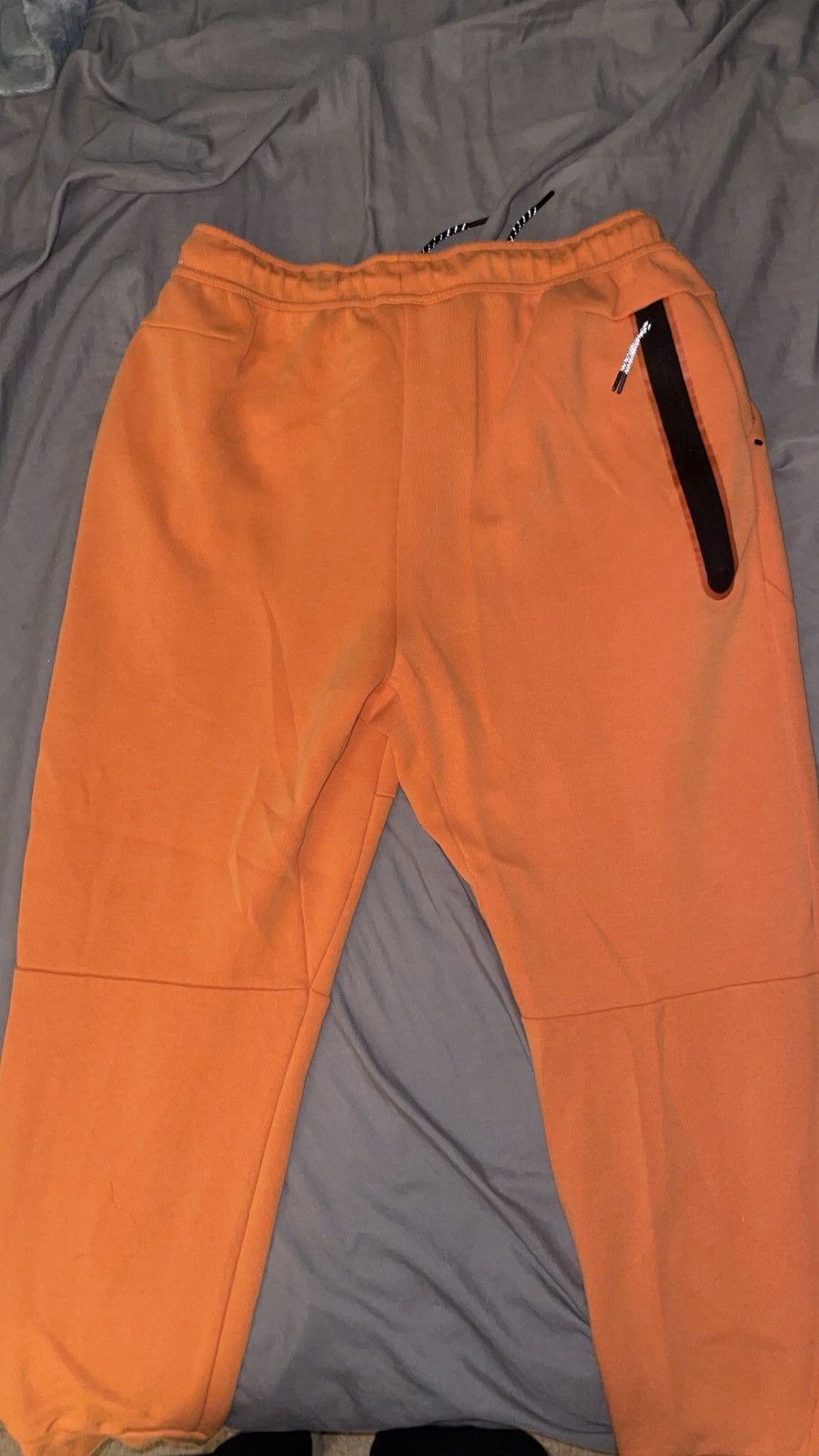 Nike Orange Nike Tech Pants Size XL S21 Size US 34 / EU 50 - 4 Thumbnail