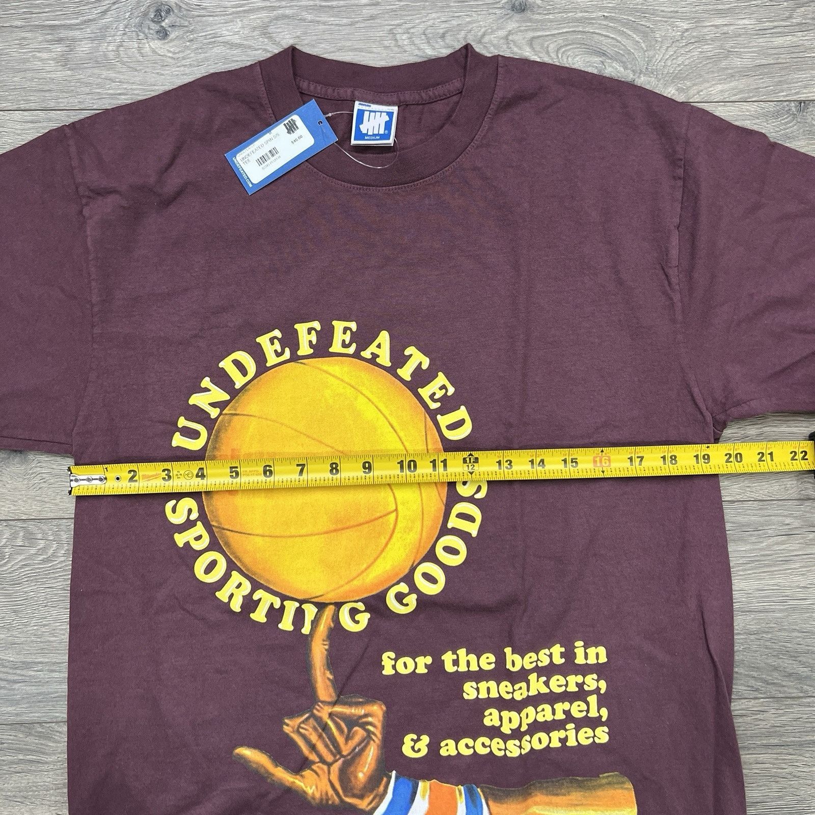 Undefeated Undefeated T Shirt Tee Size Medium Mens Sporting Goods Size US M / EU 48-50 / 2 - 6 Thumbnail