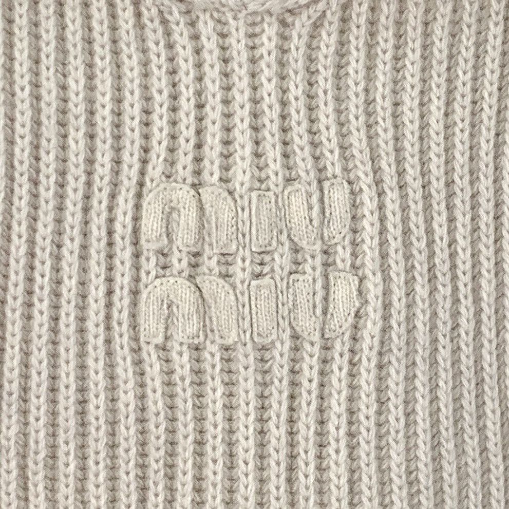 Miu Miu Miu Miu Wool Sailor Collar Knit Sweater K26WX Size M / US 6-8 / IT 42-44 - 4 Thumbnail